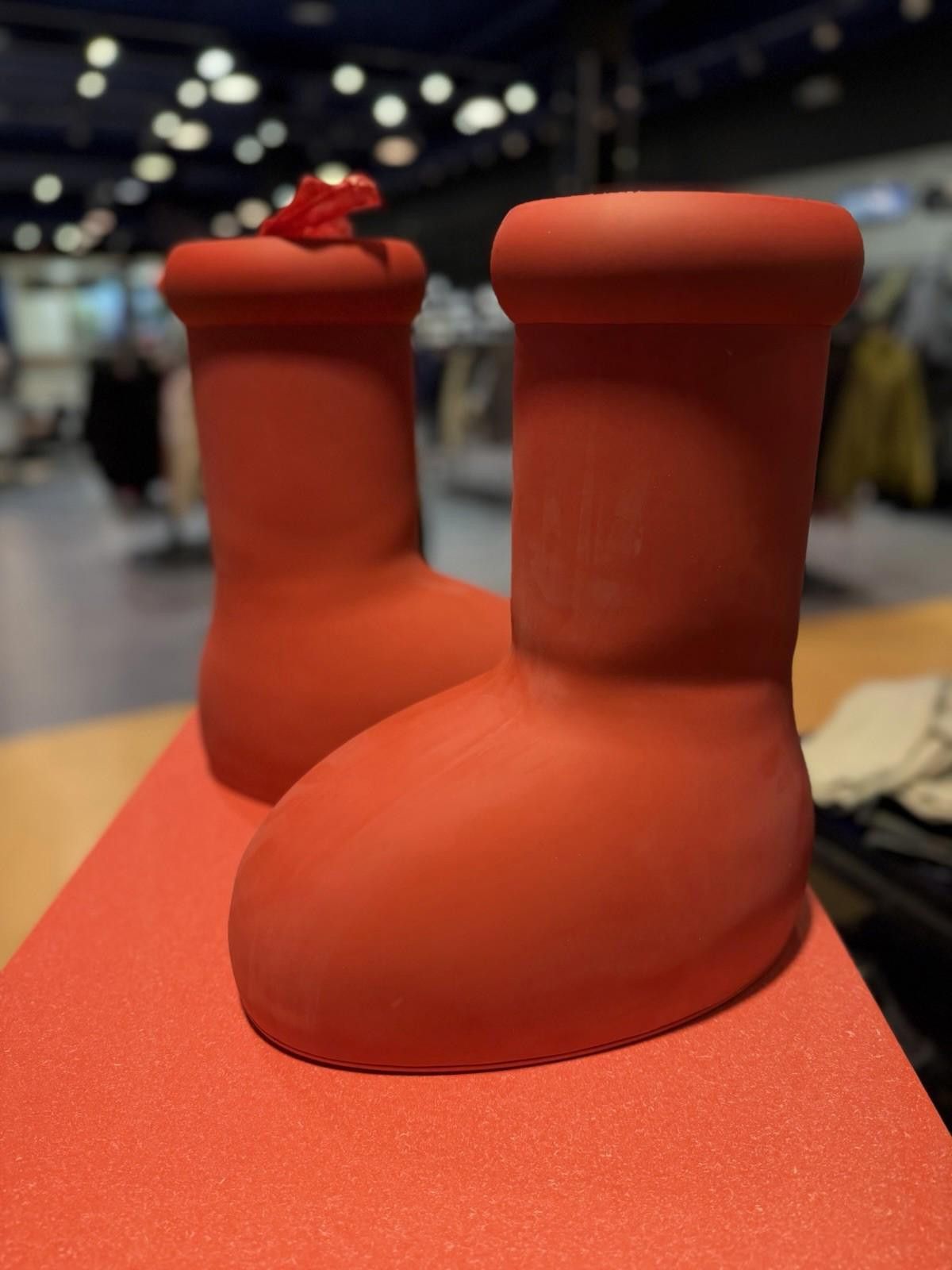 MSCHF MSCHF Big Red Boots Astro Boy MSCHF010 US Size 11 New Size US 11 / EU 44 - 3 Thumbnail