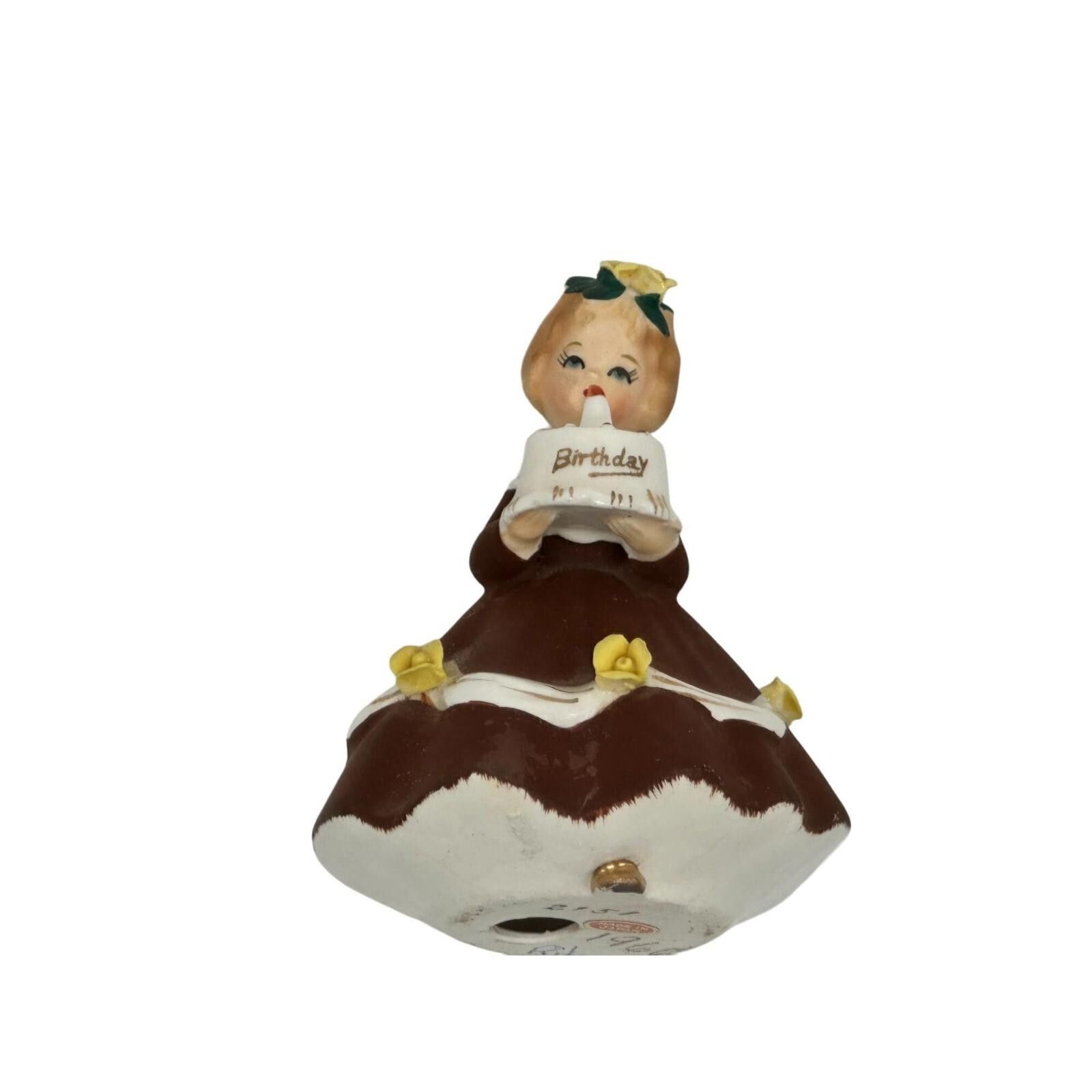 Stafford Vintage Shafford 1950 Happy Birthday Girl Cake 1950 Size ONE SIZE - 4 Thumbnail