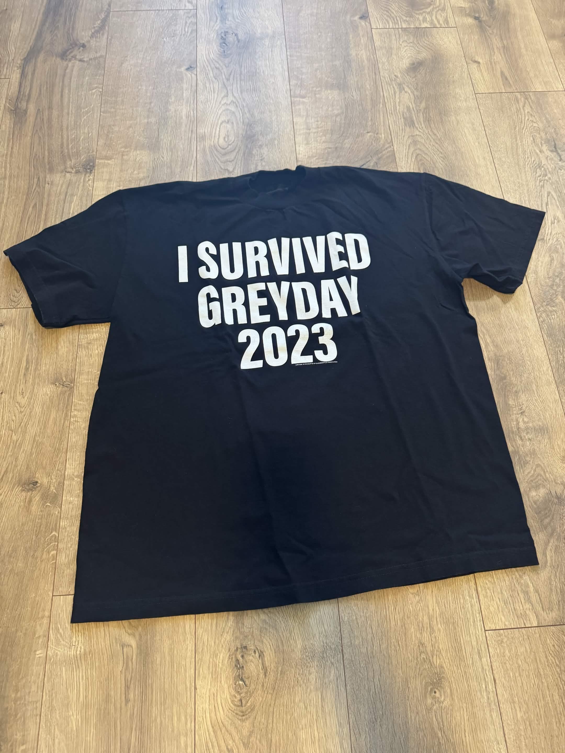 G59 Records GreyDay 2023 I Survived Tour Tee Size US XL / EU 56 / 4 - 1 Thumbnail