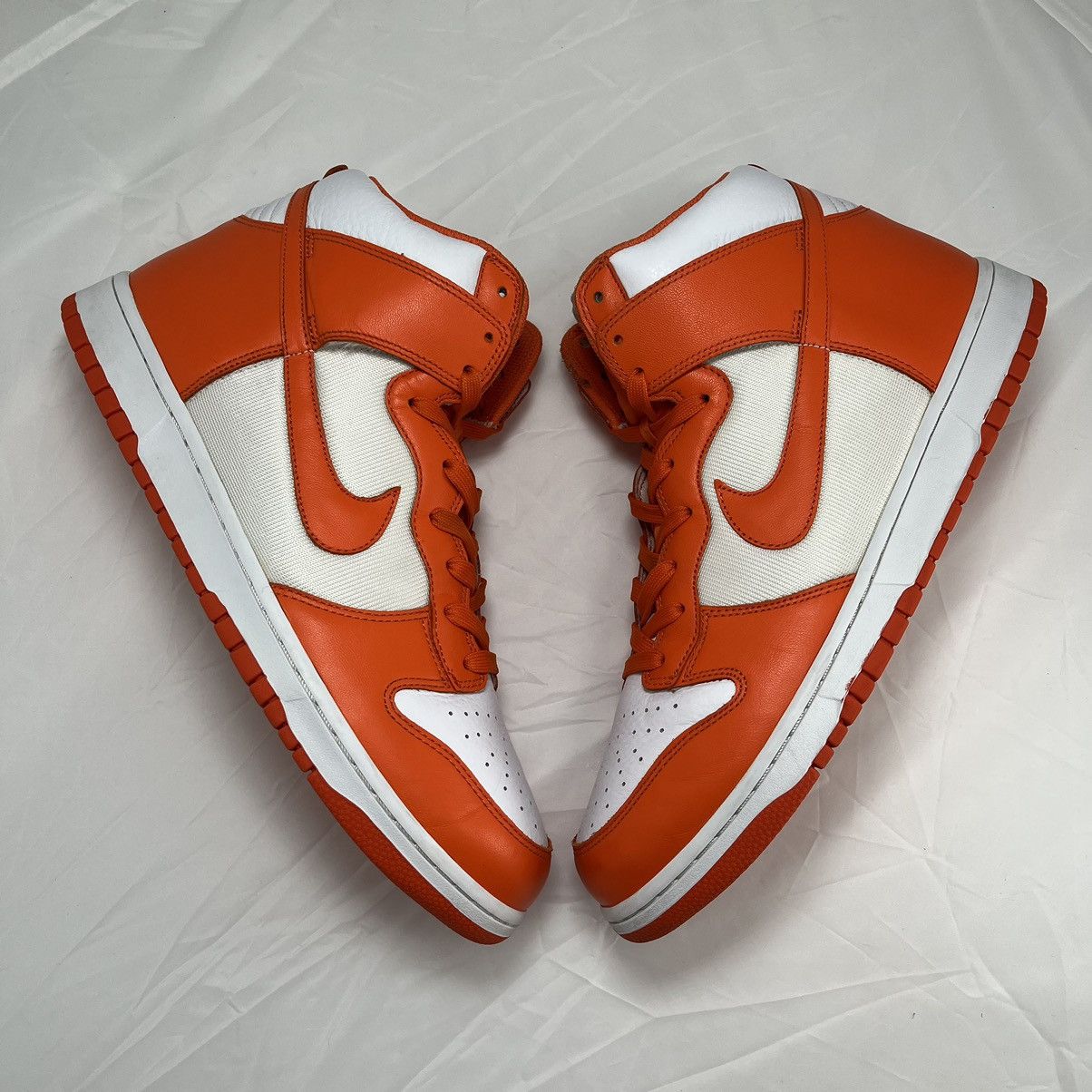 Nike × Vintage Size 13 Vintage 2009 Nike Dunk High Syracuse Size US 13 / EU 46 - 9 Thumbnail