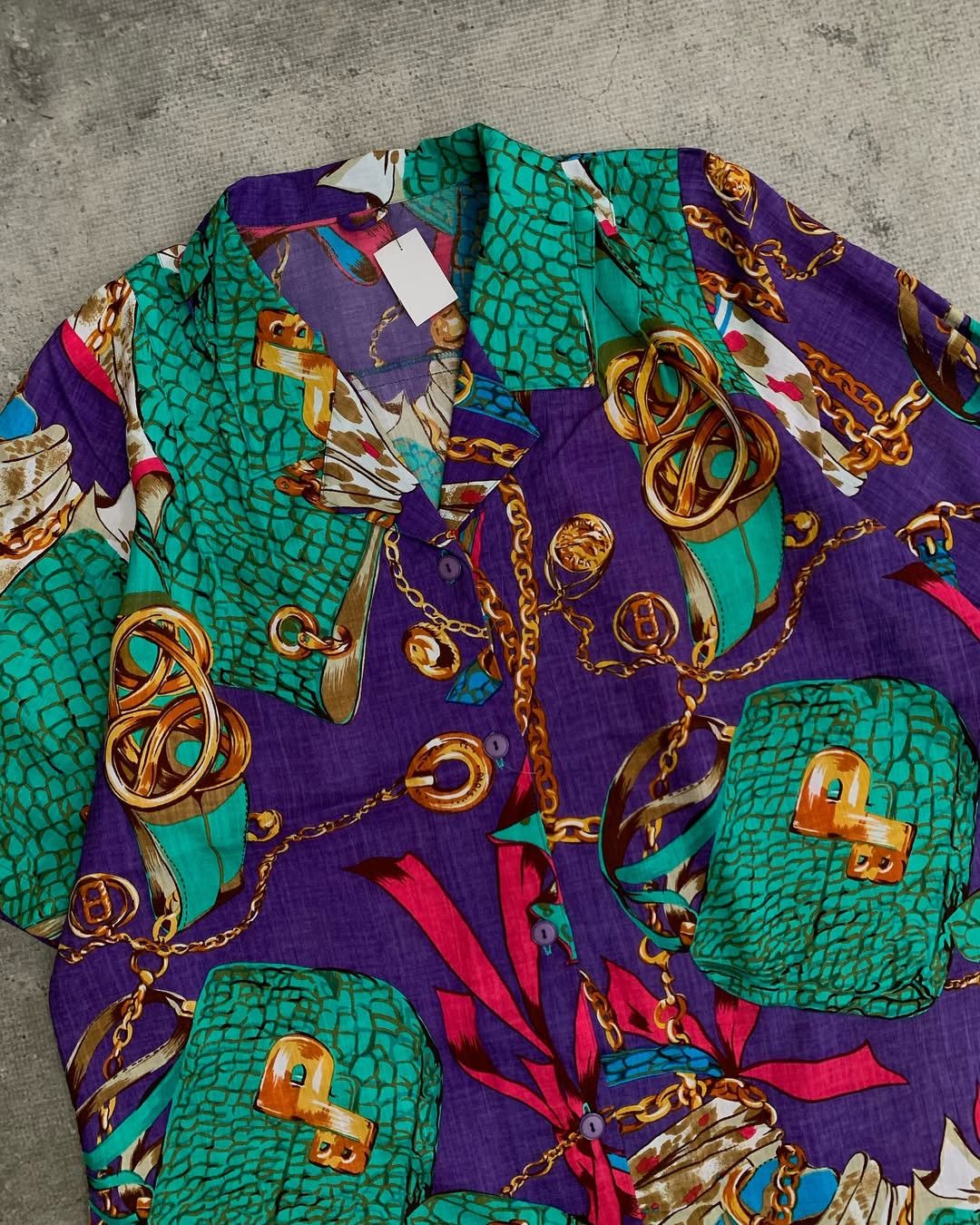 Pierre Balmain Vintage Pierre Balmain Pattern Shirt Size US L / EU 52-54 / 3 - 2 Thumbnail