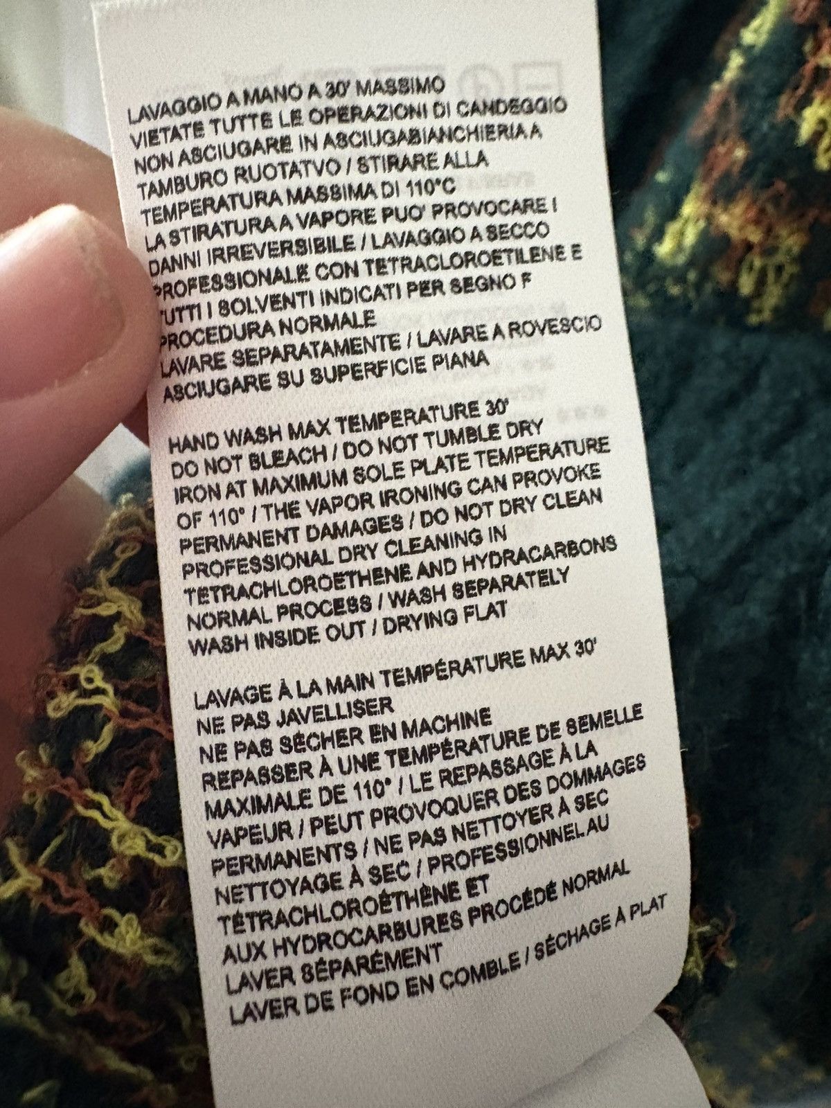 Vivienne Westwood Blurry oversized cardigan Size XL / US 12-14 / IT 48-50 - 7 Thumbnail