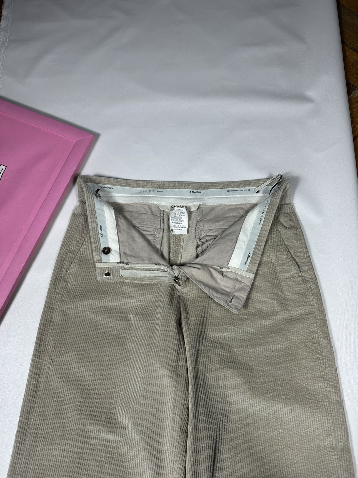 Max Mara S Max Mara Tania Corduroy Pants Size 32" / US 10 / IT 46 - 7 Thumbnail