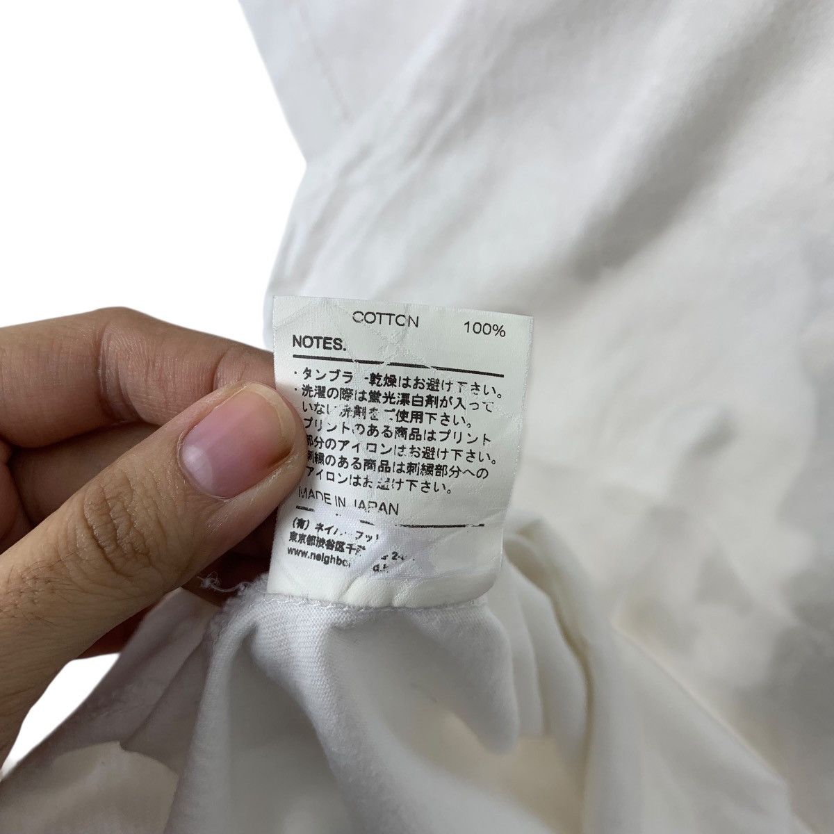 Vintage Vintage NEIGHBORHOOD JAPAN SVNIR Series Tee Shirt Top Craft Size S / US 4 / IT 40 - 9 Thumbnail
