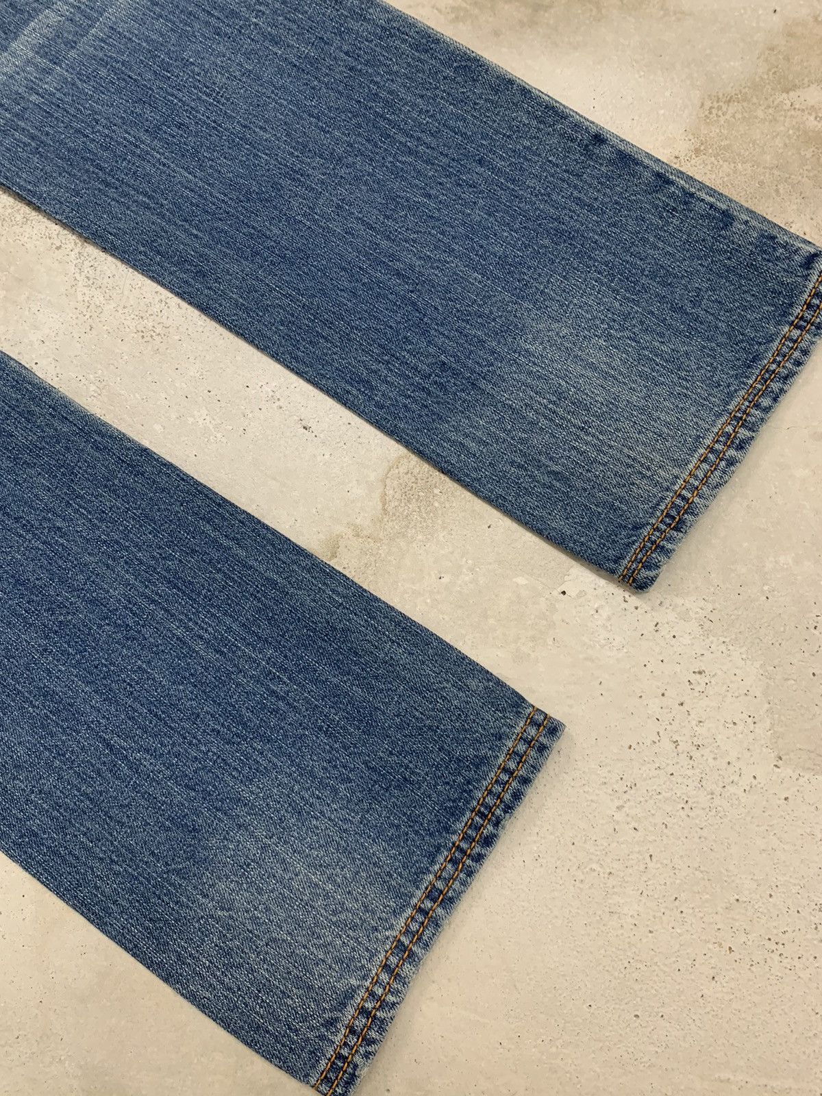 Blue Blue Japan × Japanese Brand Blue Moon Blue Japan Heavy Stiching Buckle Back Surf Style Size US 29 - 12 Thumbnail