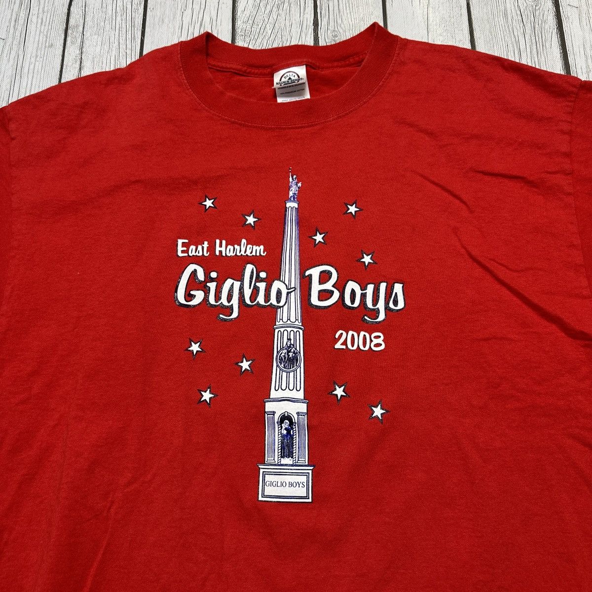 Delta East Harlem Giglio Boys 2008 tee Size US XL / EU 56 / 4 - 3 Thumbnail