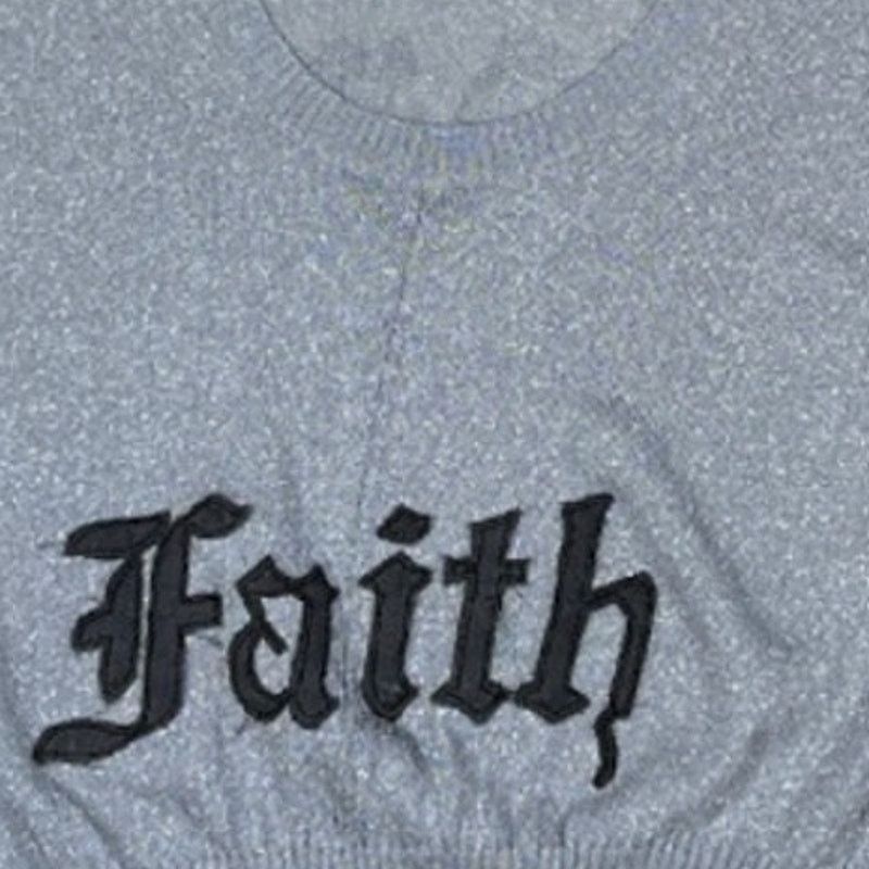 Faith Connexion Faith Connexion Silver/Gray Top | Size M Size M / US 6-8 / IT 42-44 - 4 Thumbnail
