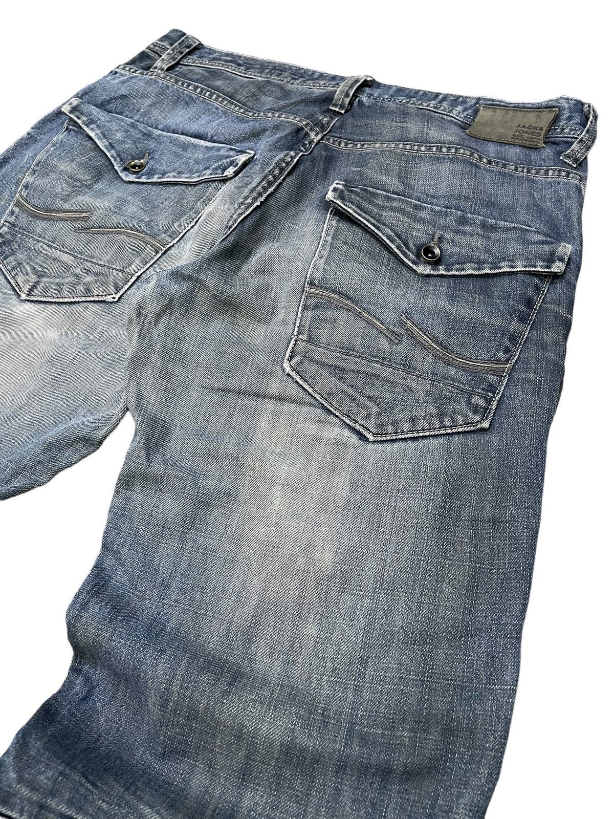 Hysteric Glamour × JNCO × Jack & Jones Vintage Jack & Jones Double Knee Baggy Loose Jeans Size US 34 / EU 50 - 12 Thumbnail
