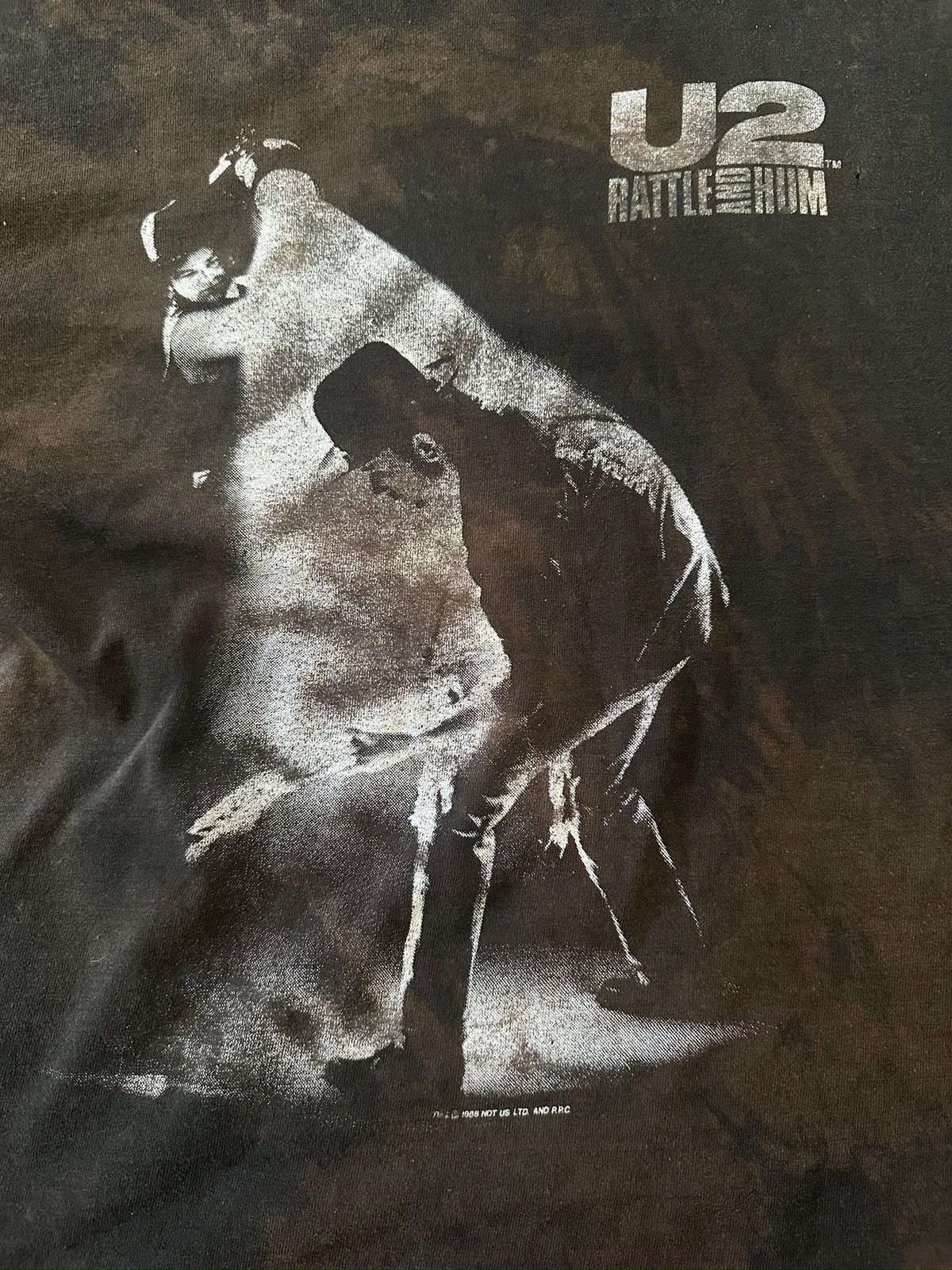 Band Tees × Vintage Vintage U2 Rattle and Hum Size US XL / EU 56 / 4 - 2 Thumbnail