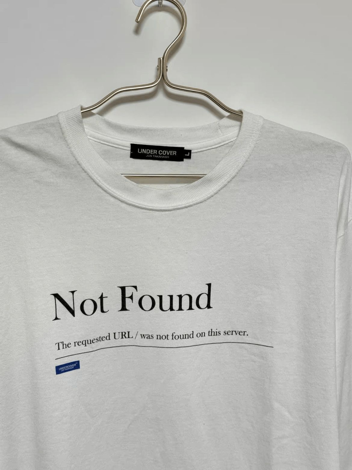 Undercover Undercover Not Found L/S Tee-2508 Size US L / EU 52-54 / 3 - 3 Thumbnail