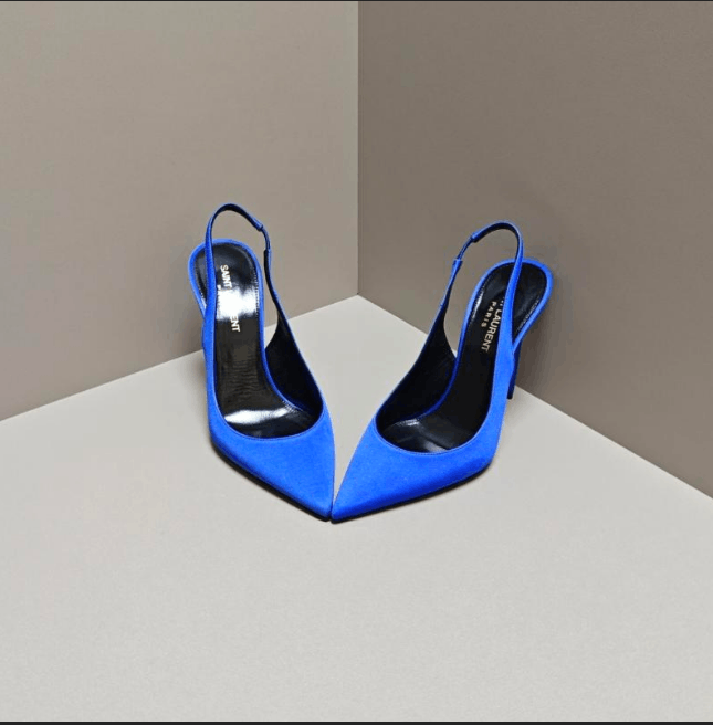 Saint Laurent Paris YSL Stiletto Heels Size US 7 / IT 37 - 2 Thumbnail