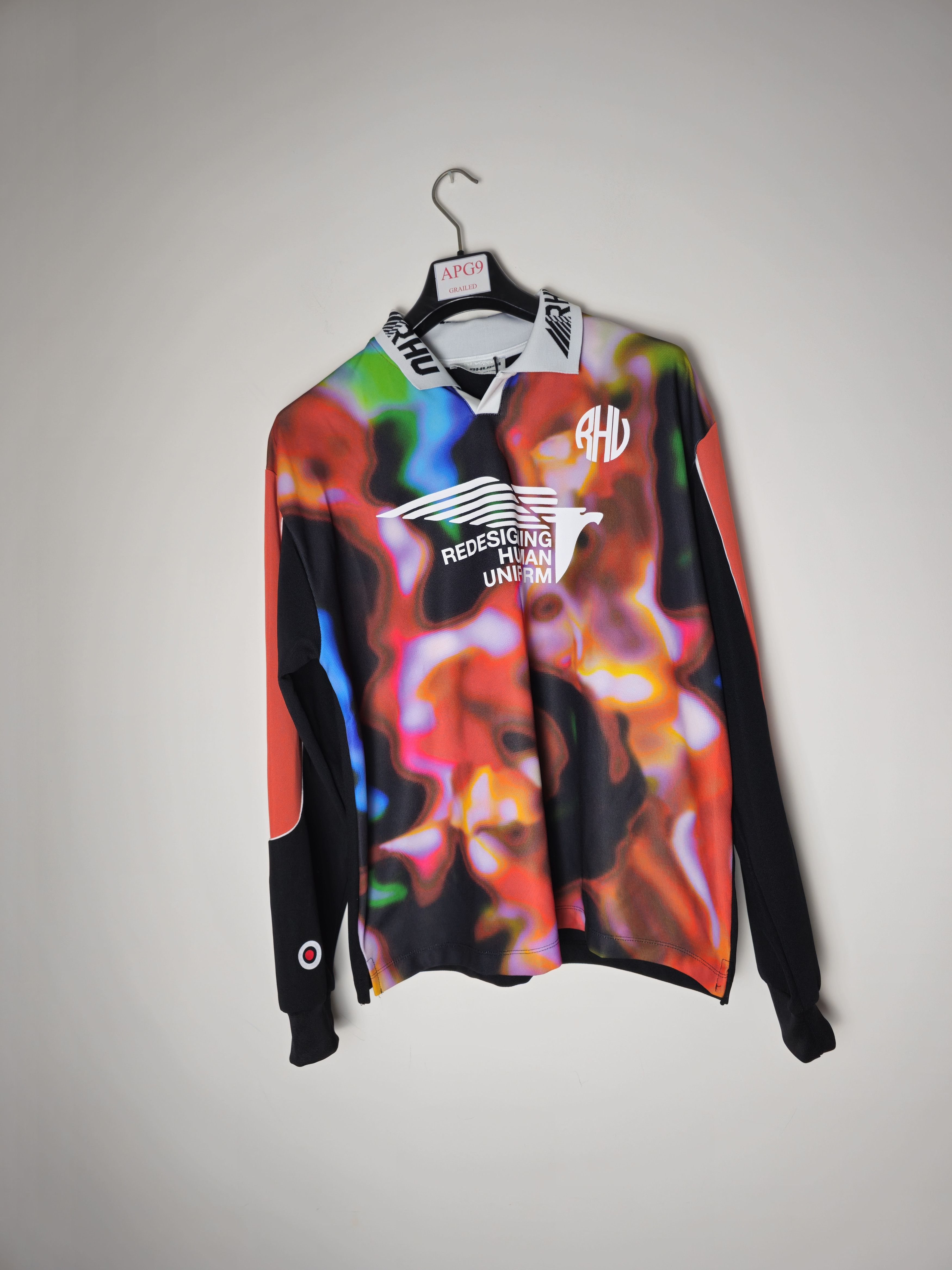 Printed Long Sleeve Polo Shirt Rhude x Zara Rhuigi