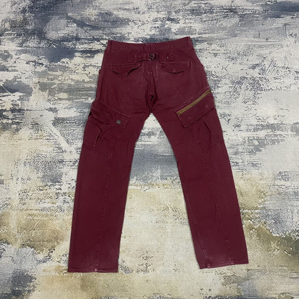 Japanese Brand × Seditionaries × Vintage Vintage Slant Pocket Buckle Japanese Handcrafted Cargo Pants Size US 31 - 1 Thumbnail