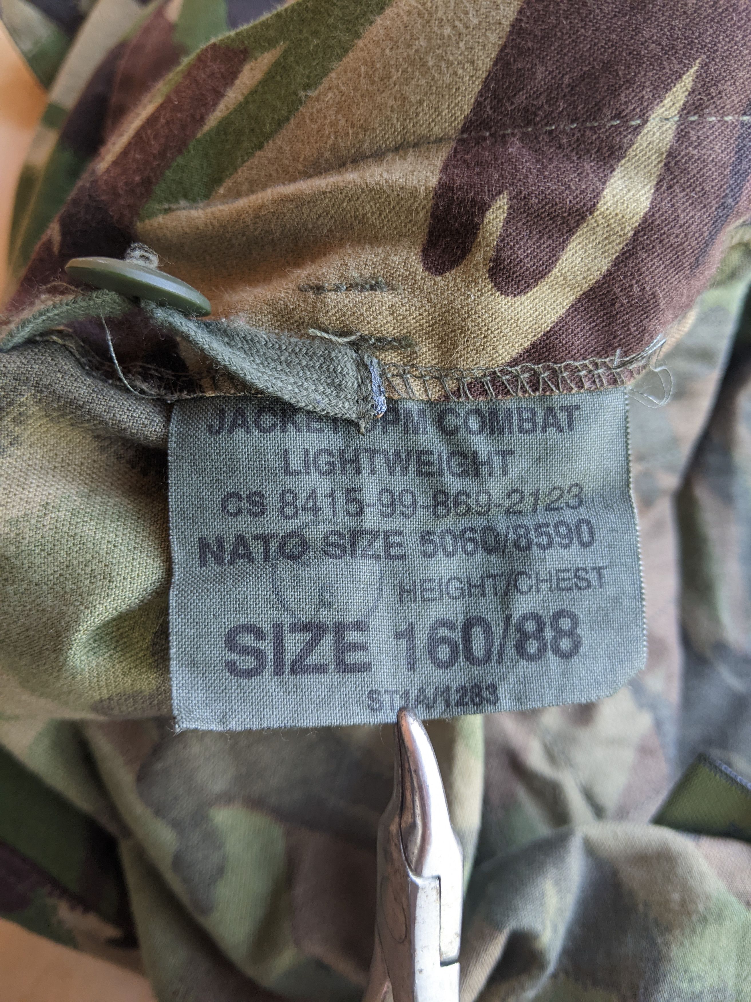 Vintage Vintage DPM British Army Camo Jacket US Maharishi Military Size US S / EU 44-46 / 1 - 14 Thumbnail