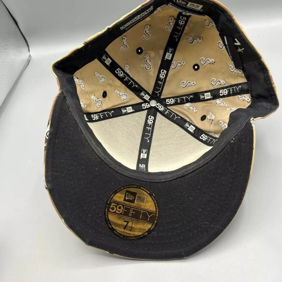 Monopoly Hat Men 1/2 Brown Camo 59Fifty New Era Fitted Cap