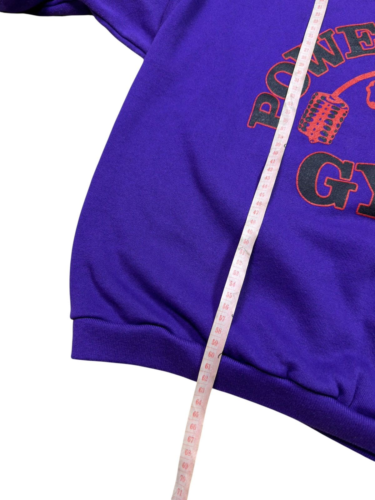 Vintage *RARE* VINTAGE 90s POWERHOUSE GYM SWEATER BODYBUILDING Size US M / EU 48-50 / 2 - 6 Thumbnail