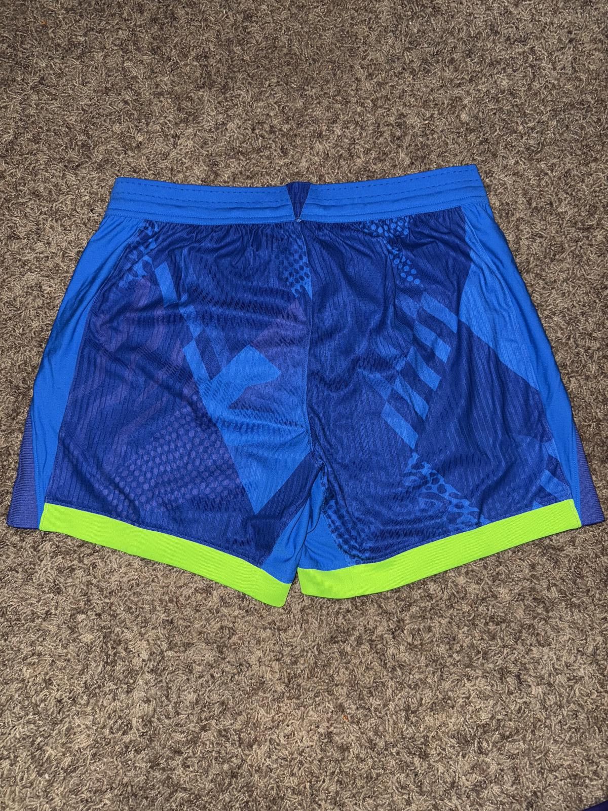 Nike Nike Brasil (Brazil) Team Issue 2025/2026 Dri-Fit ADV Soccer Shorts Sample Size US 34 / EU 50 - 6 Thumbnail
