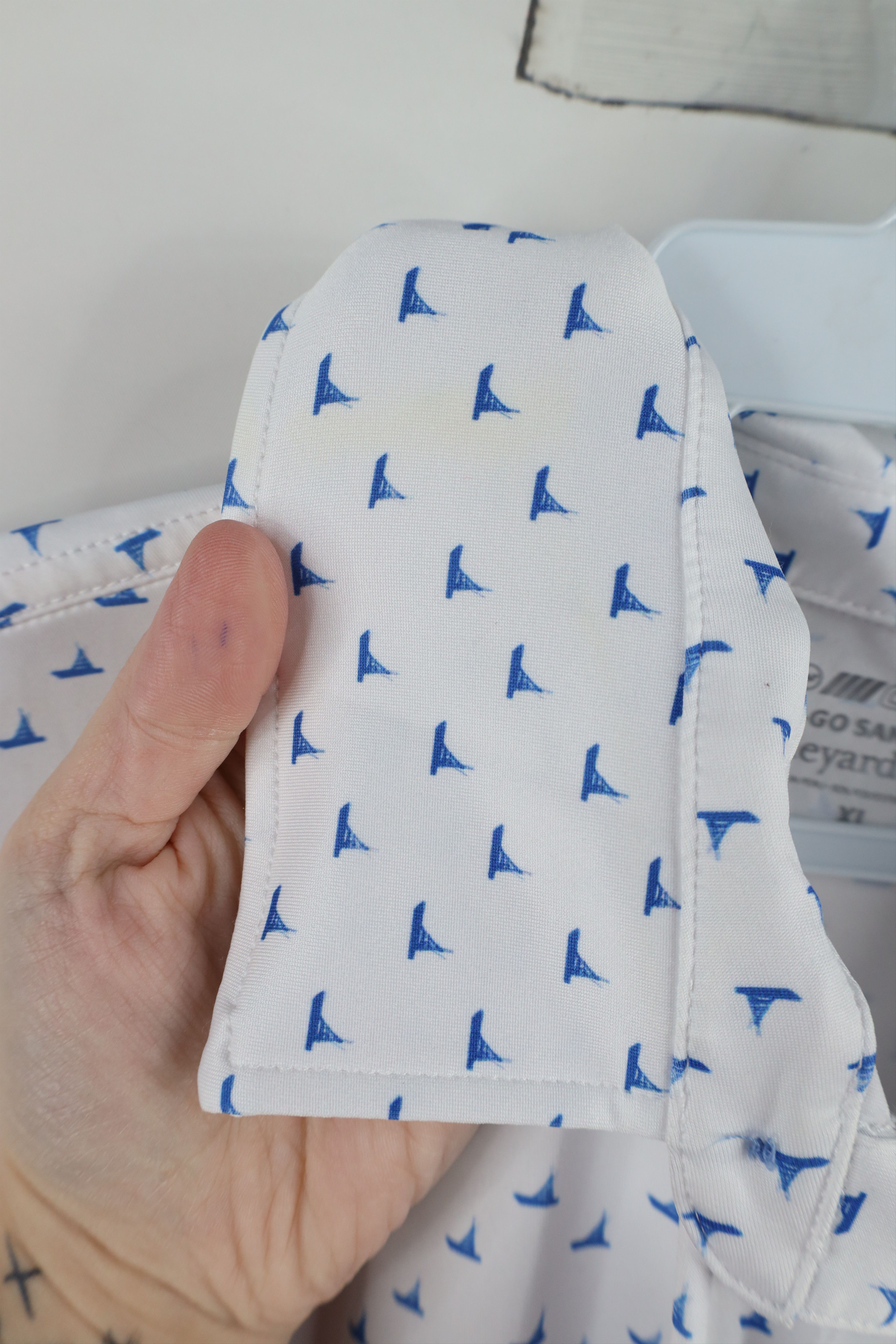Vineyard Vines × Vintage Vineyard Vines Go Sankaty Sailboat All Over Print Whale Polo Size US XL / EU 56 / 4 - 8 Thumbnail