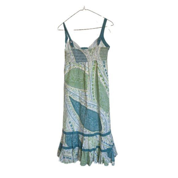 FatFace Fat Face Women's Midi Paisley Patterned Summer Dress Size 8 Size M / US 6-8 / IT 42-44 - 2 Thumbnail