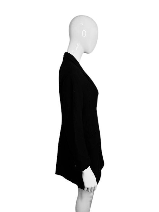 Dolce & Gabbana × Vintage Dolce & Gabbana Women's Black Coat – Made in Italy – Size M Size M / US 6-8 / IT 42-44 - 3 Thumbnail