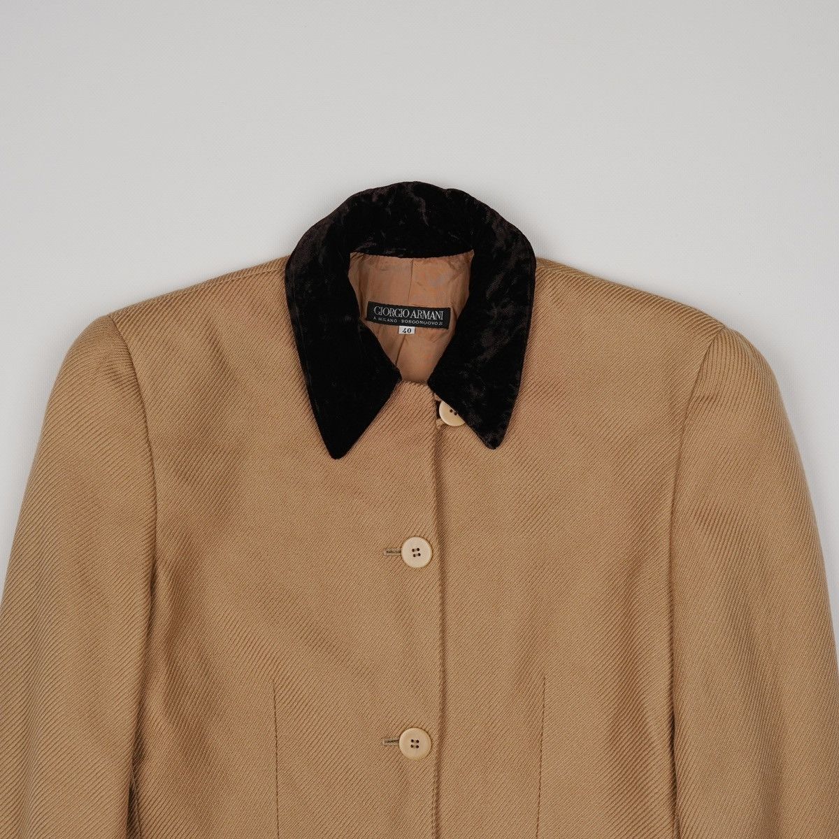 Giorgio Armani Giorgio Armani Milano Vintage Wool Cashmere Blazer Jacket Size S / US 4 / IT 40 - 9 Thumbnail