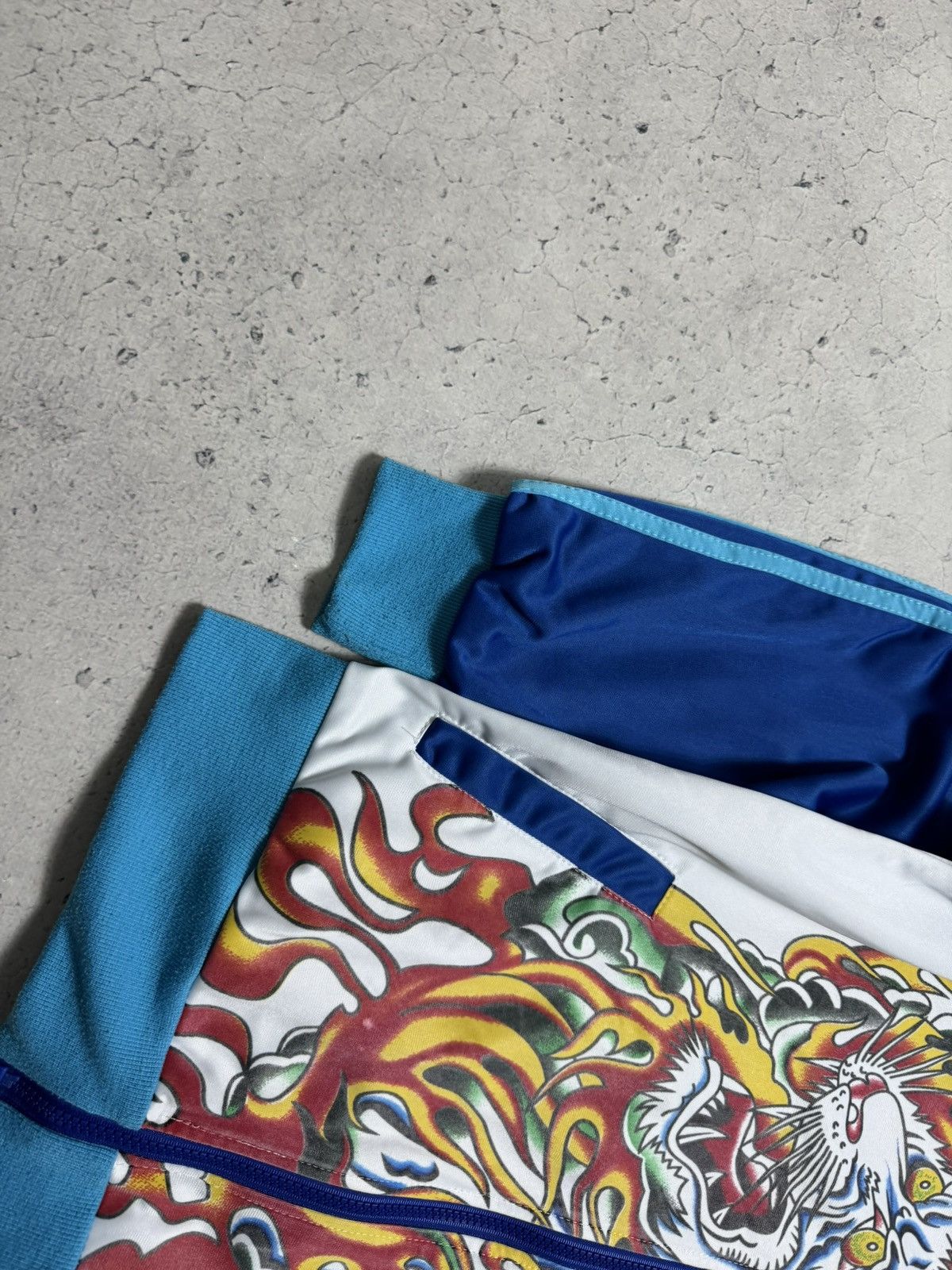 Ed Hardy Ed Hardy by Christian Audigier Big Logo Olympic Track Jacket Size US M / EU 48-50 / 2 - 3 Thumbnail