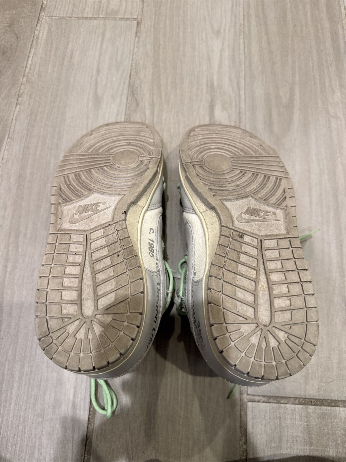 Nike × Off-White Nike Off White Dunk Low lot 7 of 50 Size US 10 / EU 43 - 6 Thumbnail