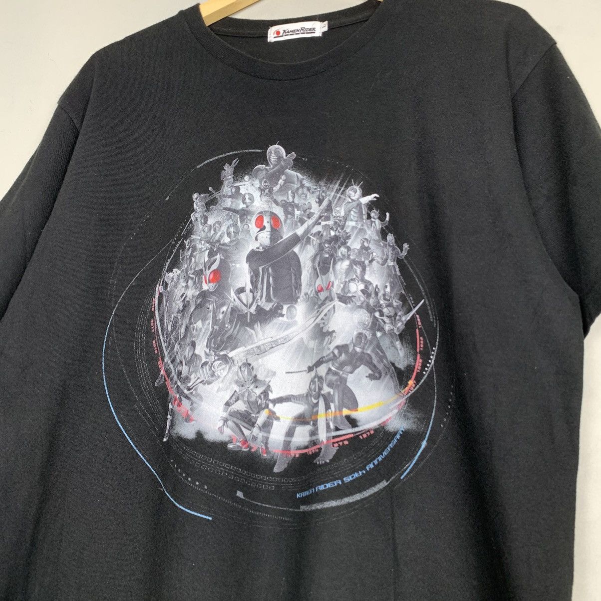 Japanese Brand × Vintage KamenRider 50th Anniversary T-shirt Bandai Size US L / EU 52-54 / 3 - 6 Thumbnail