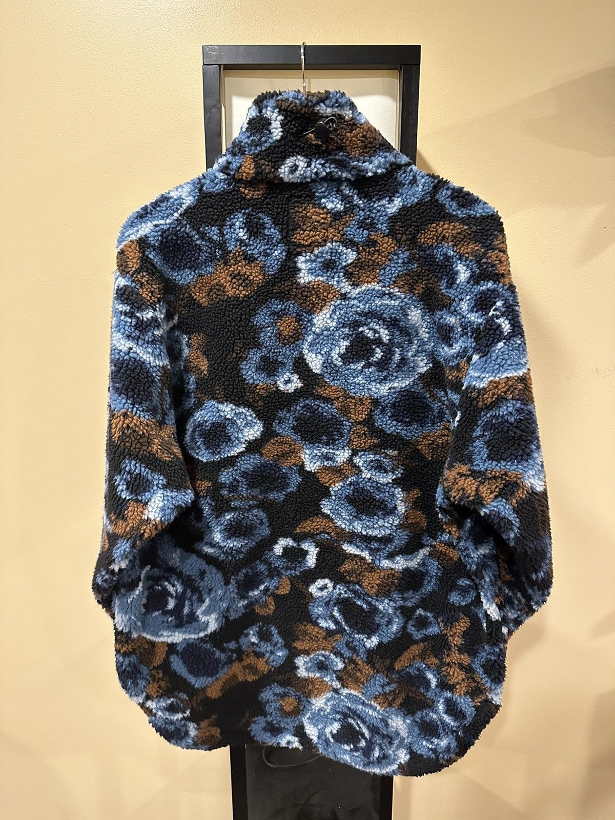 Martine Rose × Napapijri Martine Rose x Napapijri AW18 Blue Jacquard Floral Fleece Size US M / EU 48-50 / 2 - 3 Thumbnail