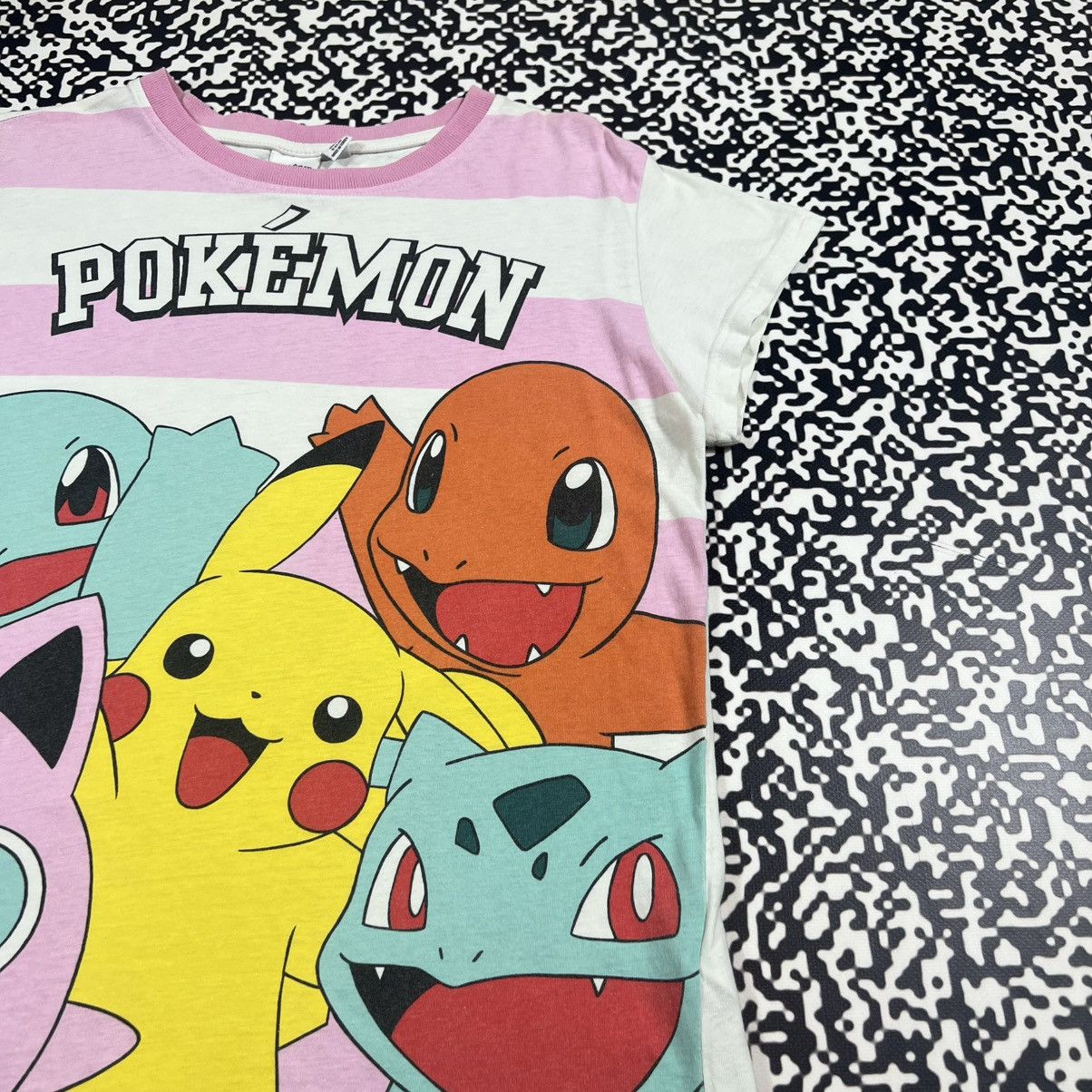 Pokemon Vintage Y2K Pokemon Anima Cartoon Over Print Japanese Tshirt Size M / US 6-8 / IT 42-44 - 8 Thumbnail