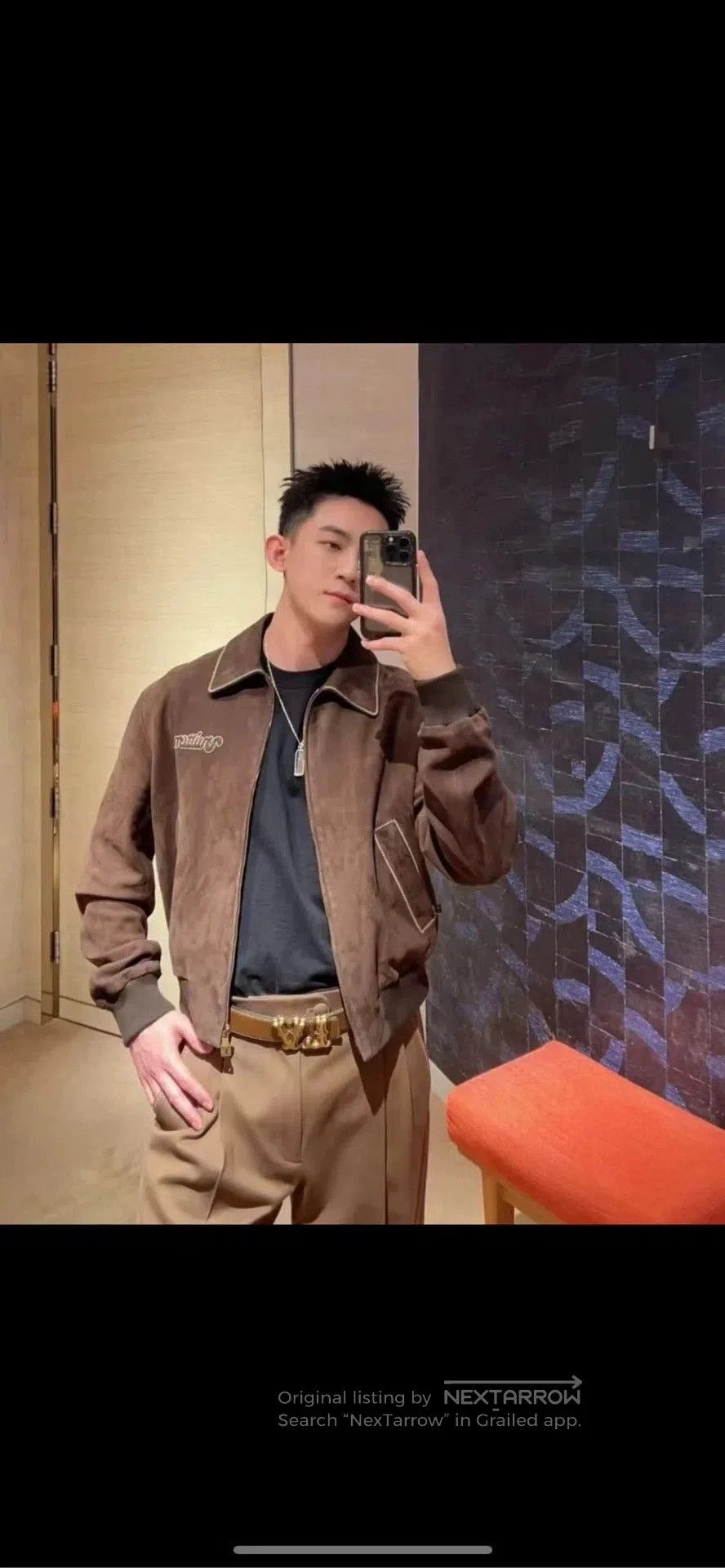 Louis Vuitton louis vuitton x tyler logo embroidered jacket. Size US L / EU 52-54 / 3 - 6 Thumbnail
