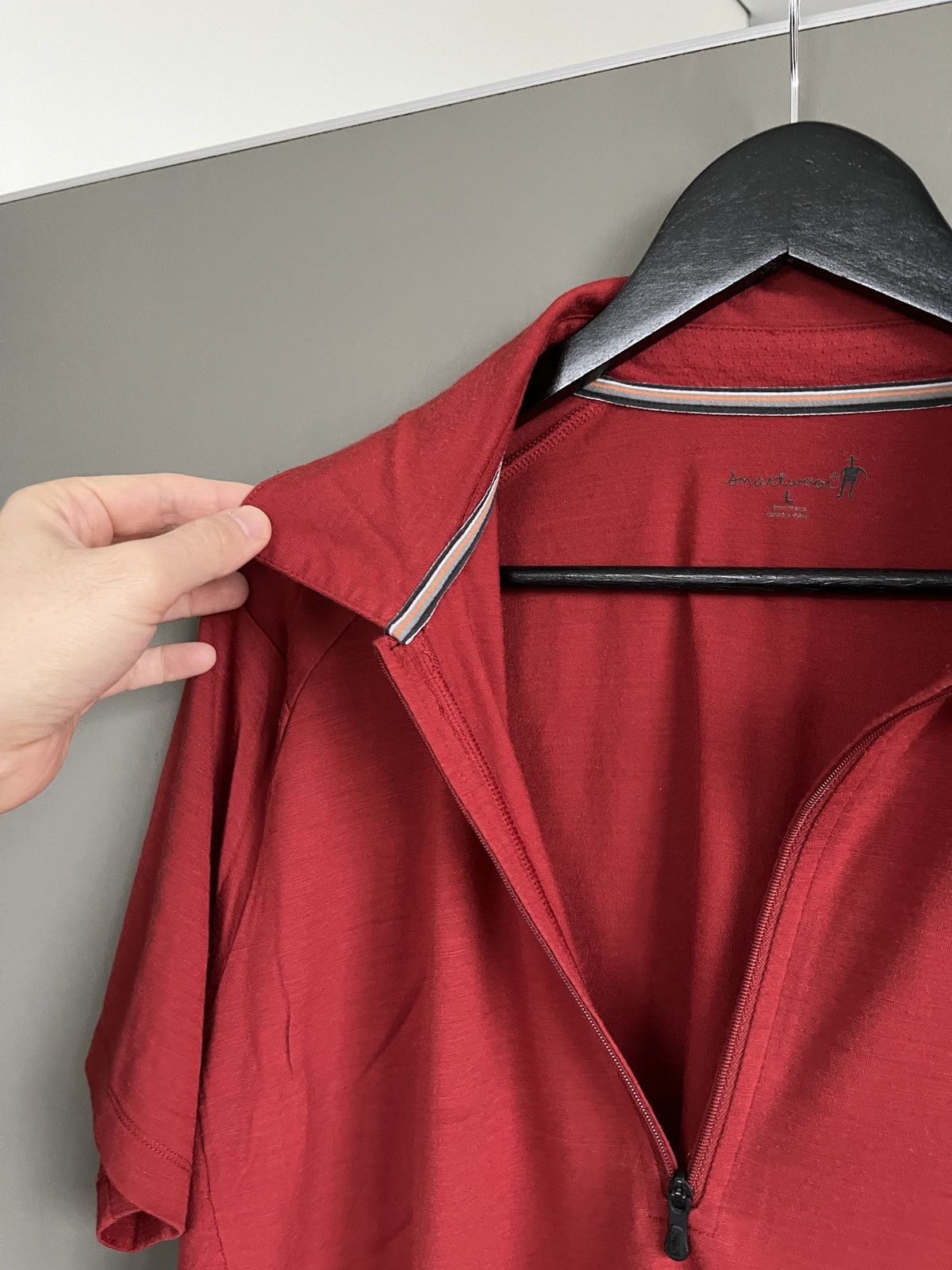 Smartwool Smart Wool Zip Short Sleeve Wool Outdoor Thermo T-shirt Size US L / EU 52-54 / 3 - 4 Thumbnail