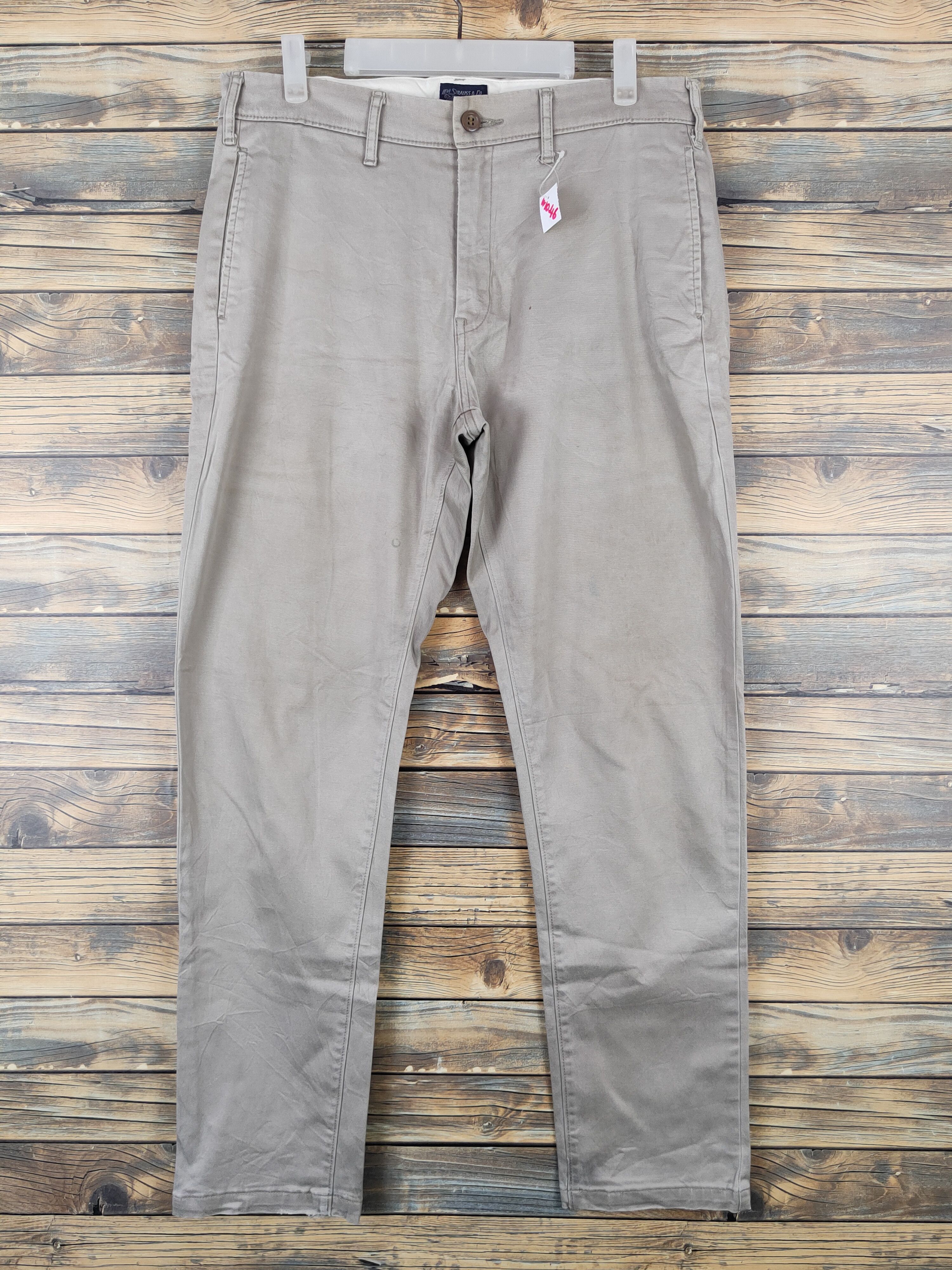 Japanese Brand Levi's Beige Multipocket Casual Pants #W1046 Size US 32 / EU 48 - 1 Thumbnail