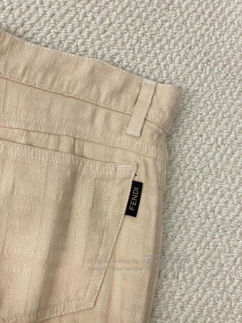 Fendi Fendi Beige All. Size US 29 - 5 Thumbnail