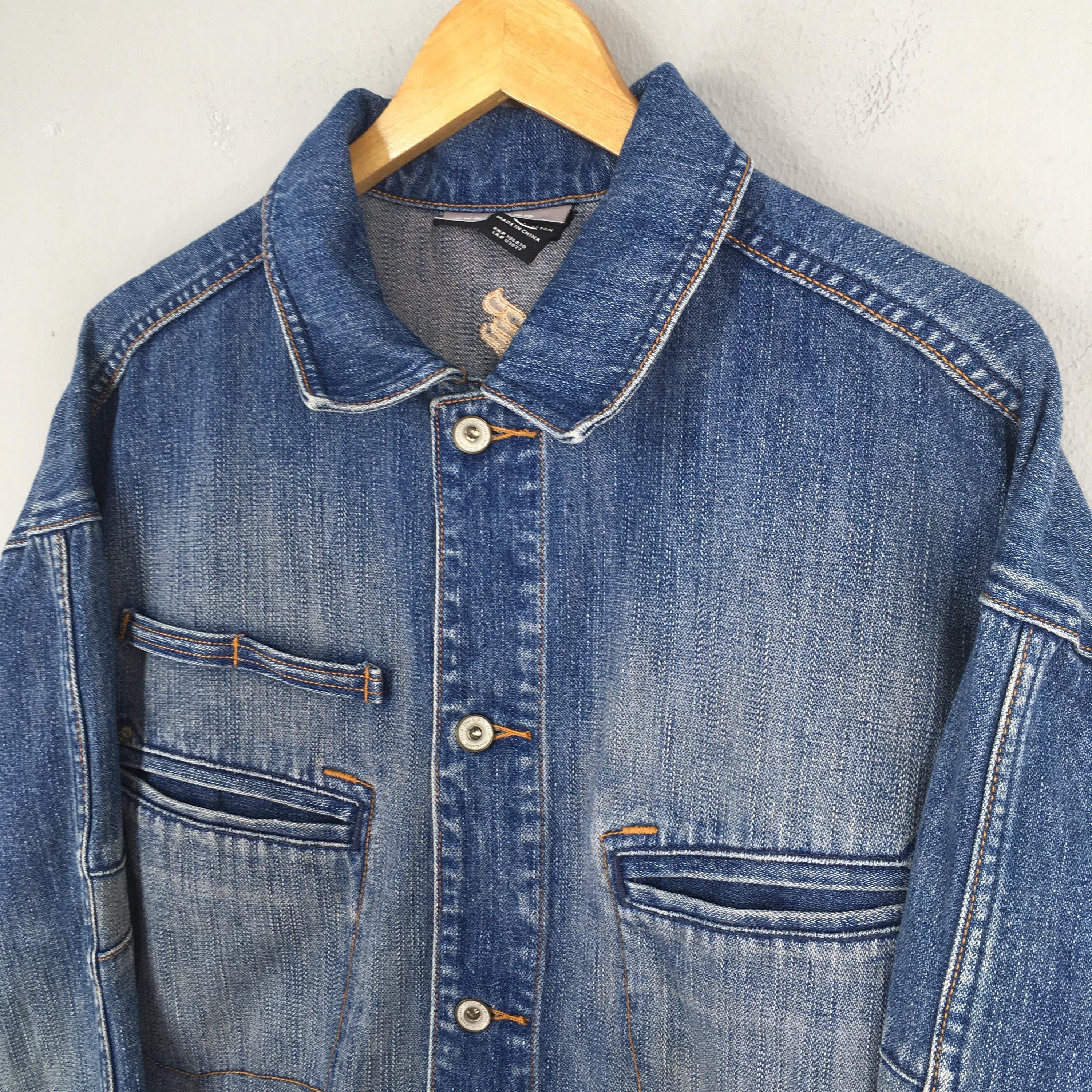 Rocawear Vintage 1990s Rocawear Workers Jeans Jacket Large Size US L / EU 52-54 / 3 - 4 Thumbnail