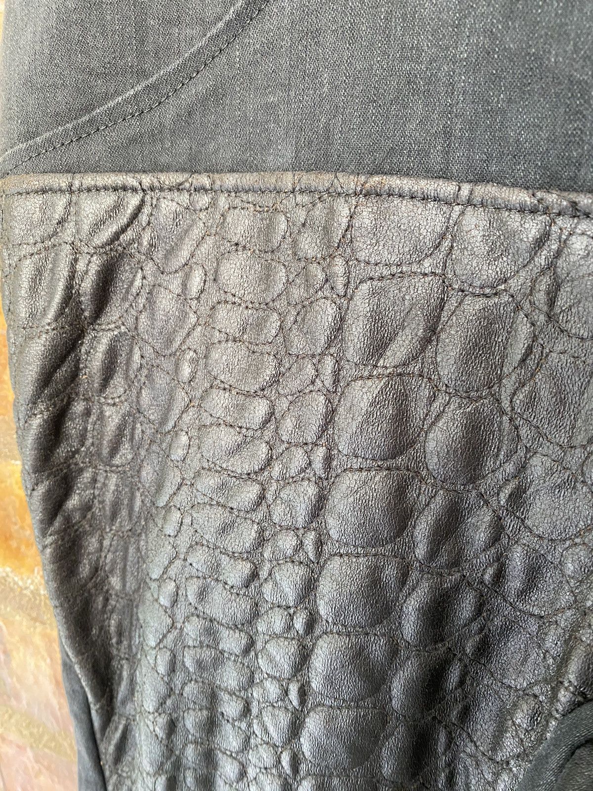 Yasuyuki Ishii SS14 Yasuyuki Ishii Autre-Y Crocodile pants Size 32" / US 10 / IT 46 - 10 Thumbnail