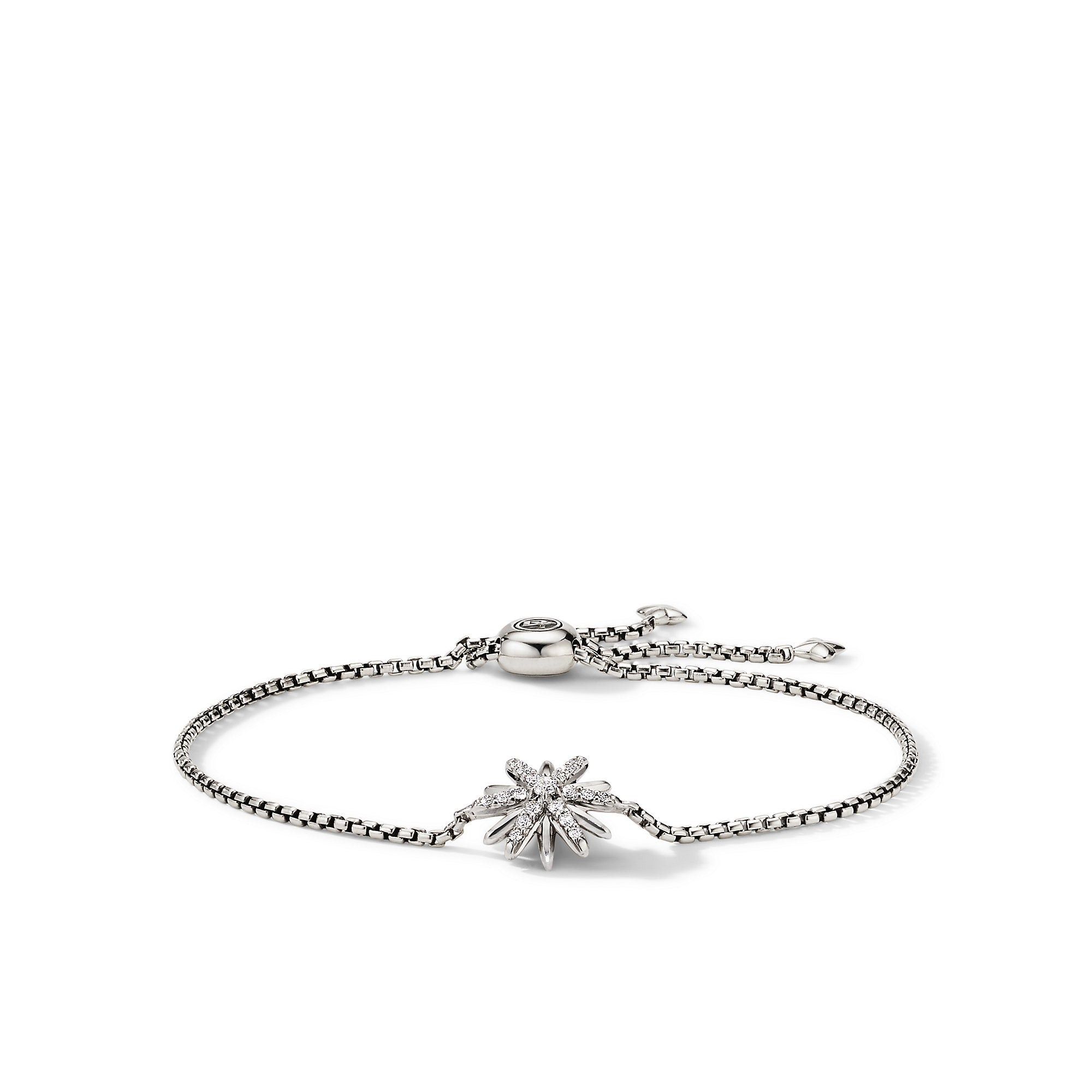 David Yurman o1w1db10525 B16765D Bracelet in Sterling Silver with Diamond Size ONE SIZE - 1 Thumbnail
