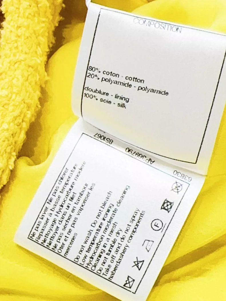 Chanel Chanel 22S spring and summer yellow double-breasted braide Size XS / US 0-2 / IT 36-38 - 8 Thumbnail
