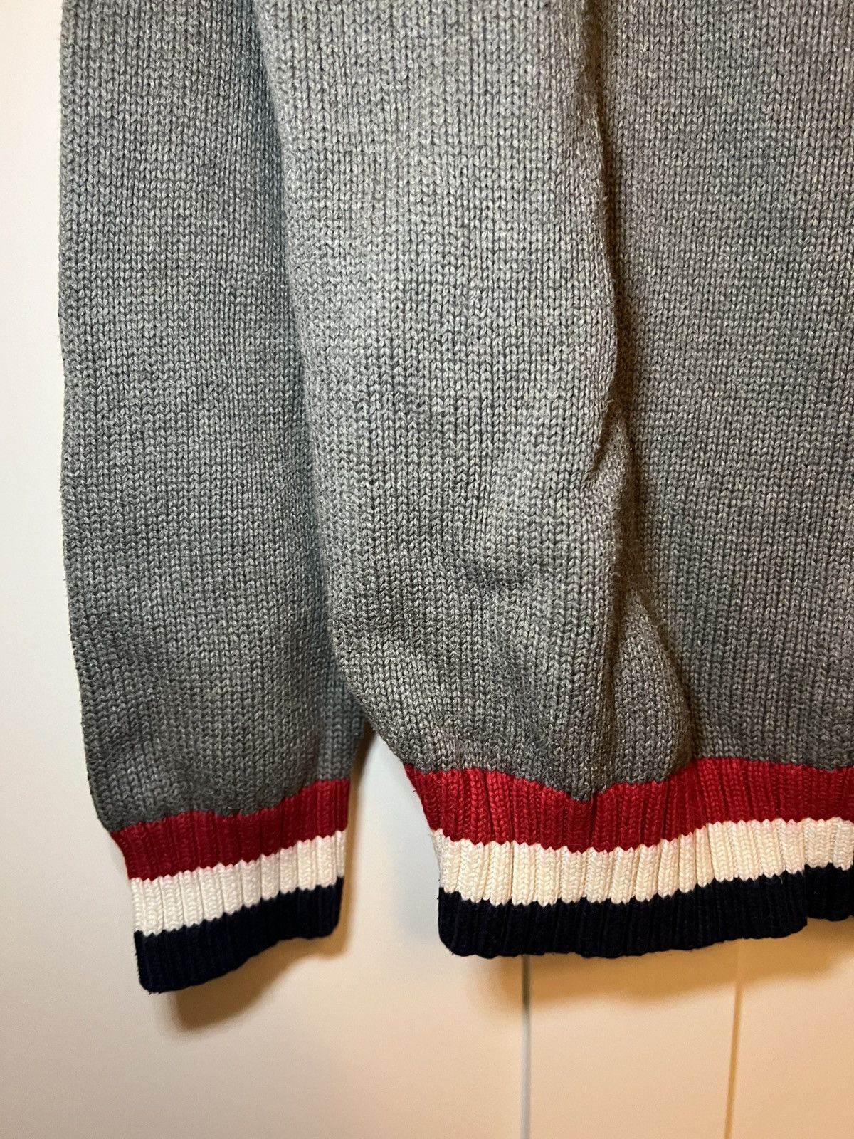 Polo Ralph Lauren Vintage Polo Ralph Lauren big pony knit zip-up sweater Size US XL / EU 56 / 4 - 9 Thumbnail