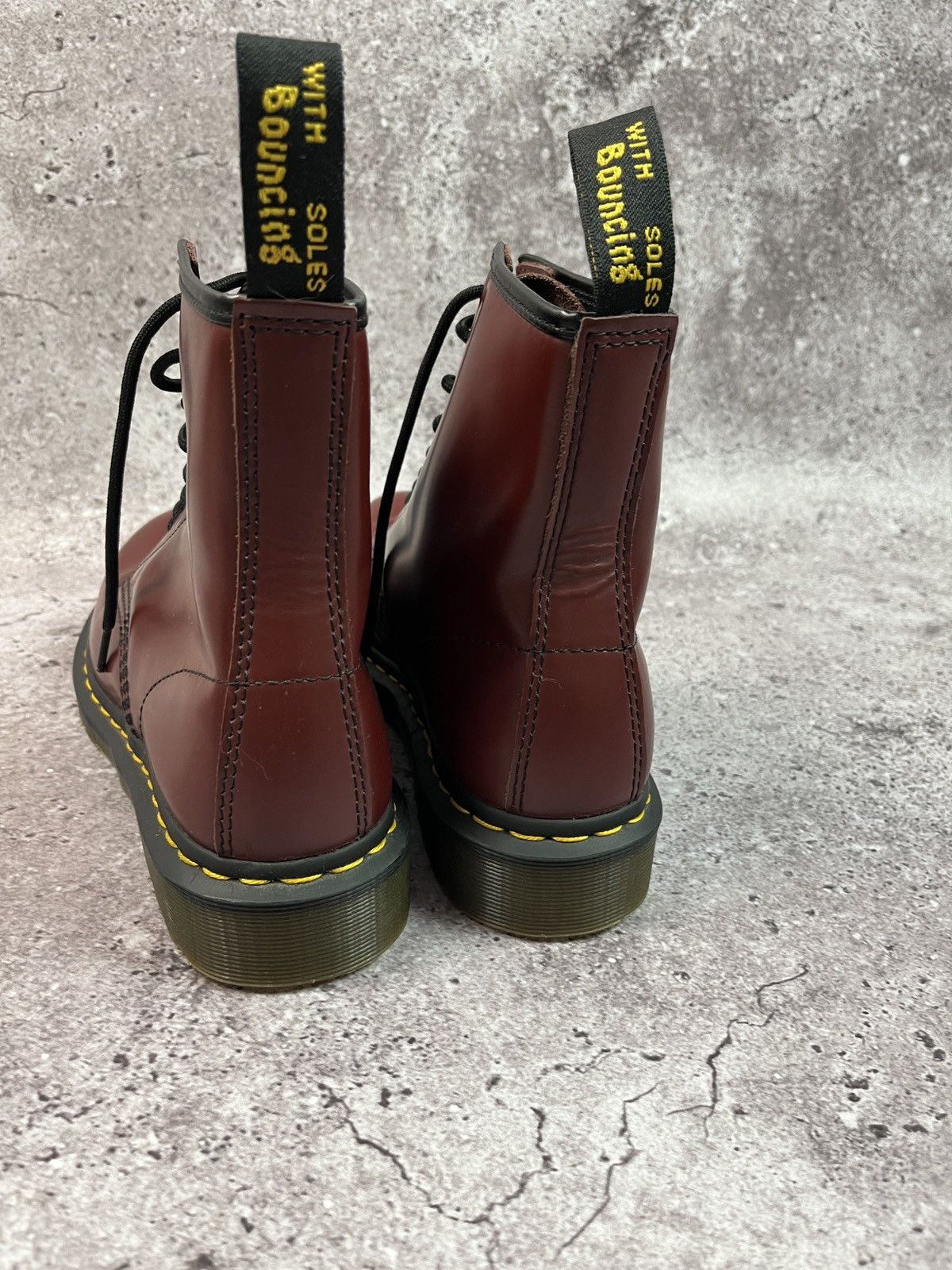 Dr. Martens 1460 Cherry Red Boots Size US 8 / EU 41 - 6 Thumbnail
