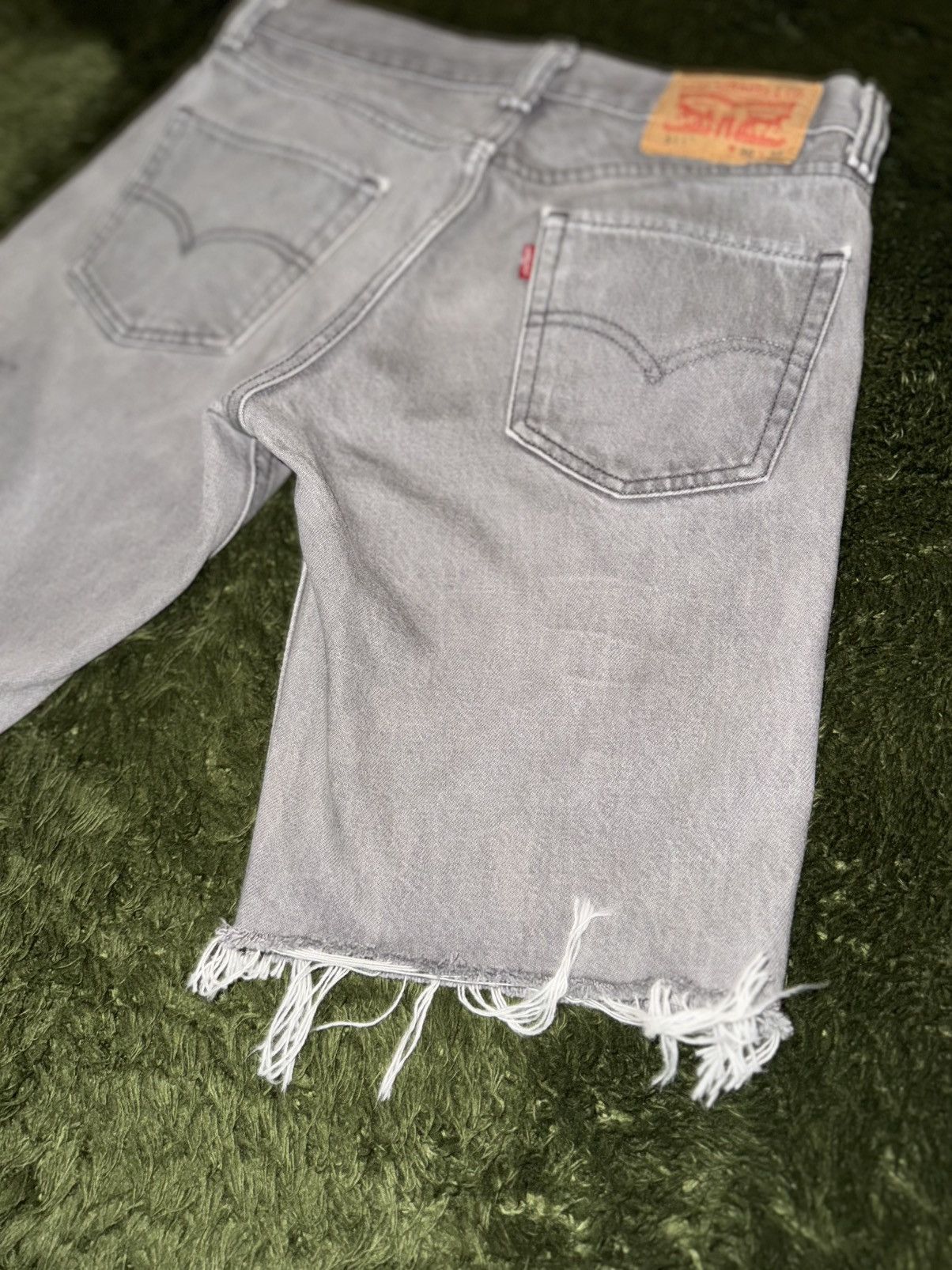 Levi's [W30/L32] LEVI’S 511 Cut-Off Vintage Washed Denim Shorts Size US 30 / EU 46 - 11 Thumbnail
