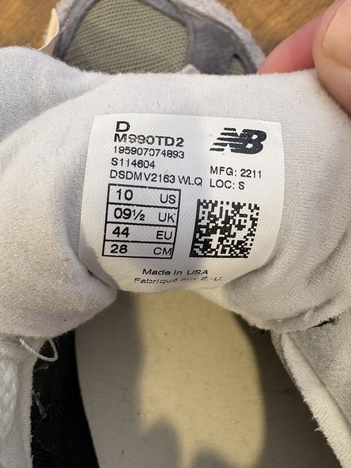 Aime Leon Dore × New Balance 990 V2 Marblehead Size US 10 / EU 43 - 8 Thumbnail