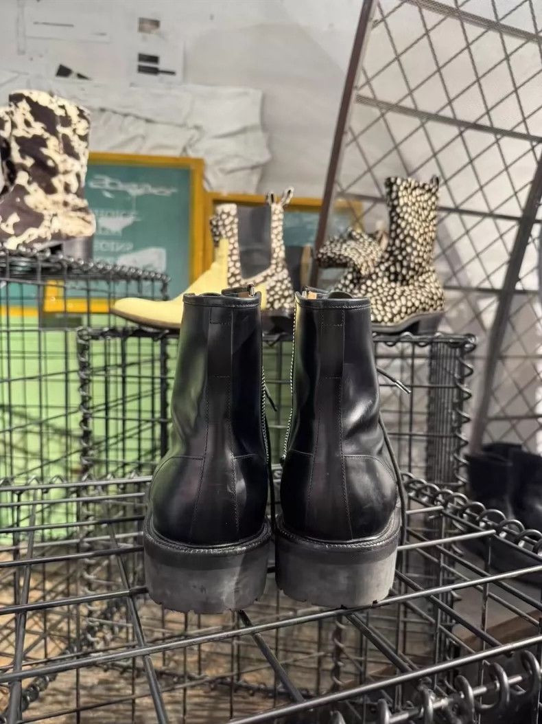 Dries Van Noten Dries Van Noten High Top Military Boots 2504-Nextarrow Size US 9 / EU 42 - 4 Thumbnail