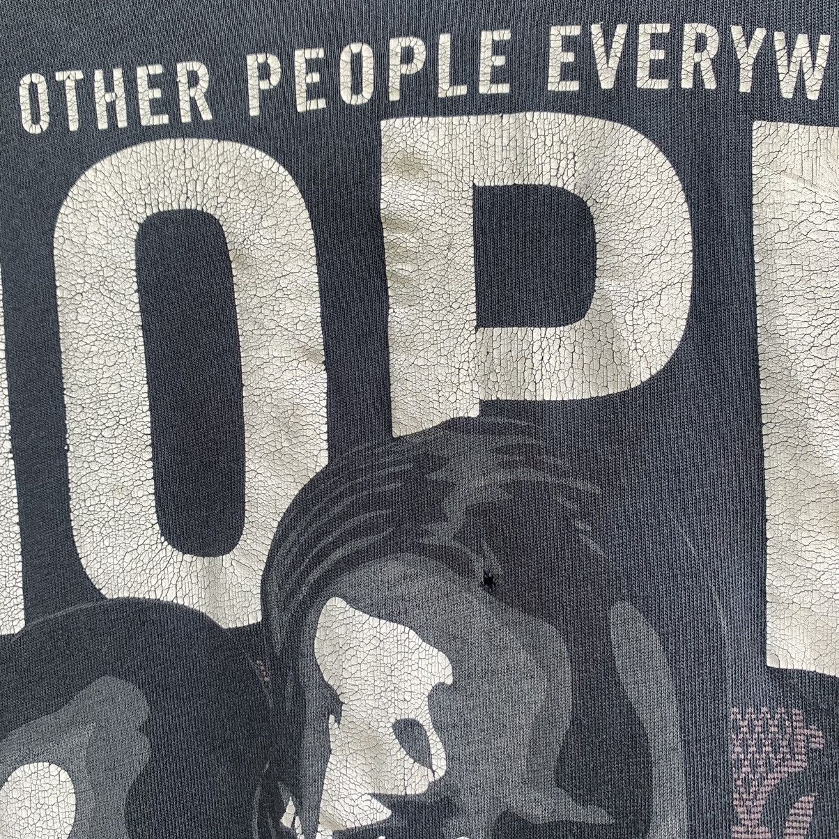 Obey Thrashed Faded Awareness Streetwear Tee Size US M / EU 48-50 / 2 - 2 Thumbnail