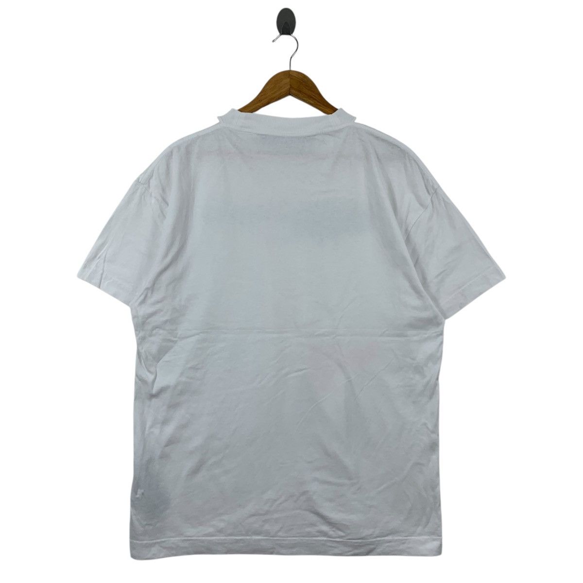 Palm Angels PALM ANGELS PARIS Sprayed Styled Logo Print White Shirt Size US L / EU 52-54 / 3 - 2 Thumbnail