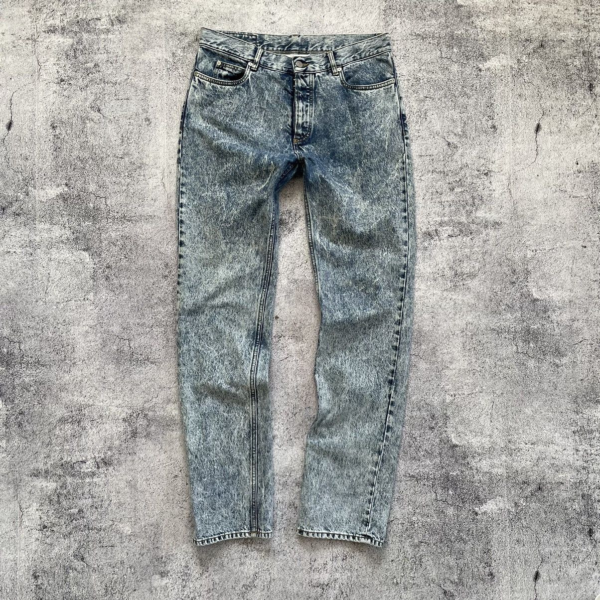 Maison Margiela Maison Margiela Stonewashed Bleached Denim Jeans Acid Wash Size US 32 / EU 48 - 1 Thumbnail