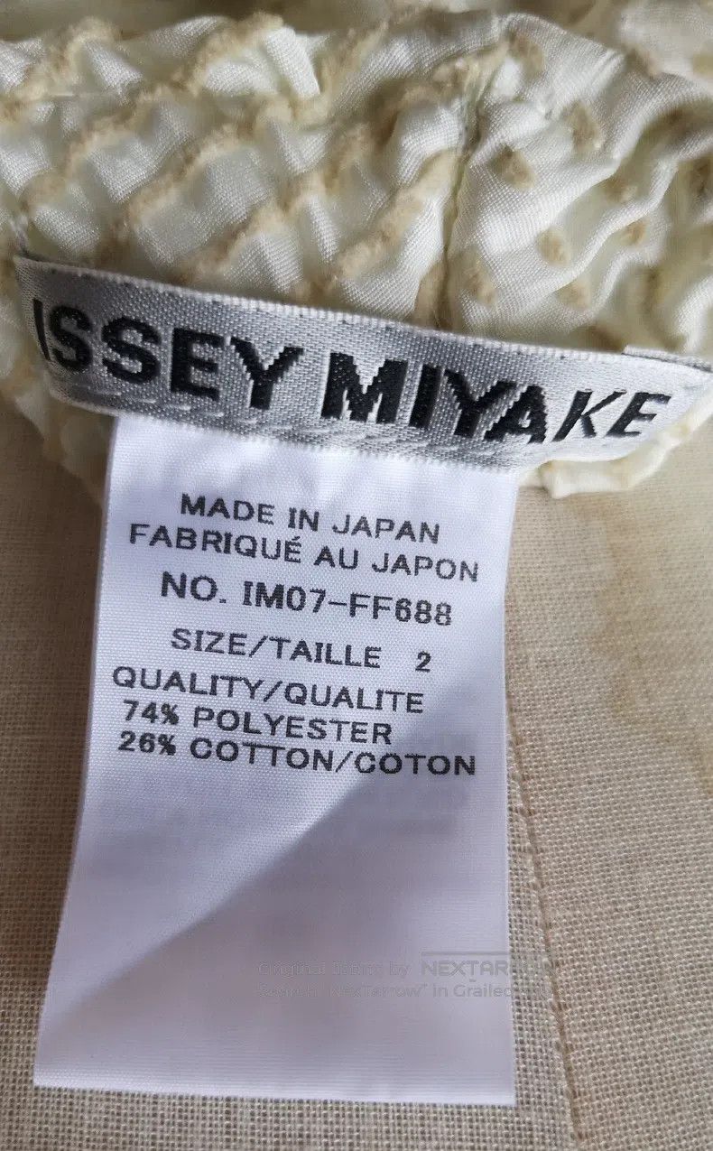 Issey Miyake Issey Miyake Main Line Off-White Coat Size M / US 6-8 / IT 42-44 - 8 Thumbnail