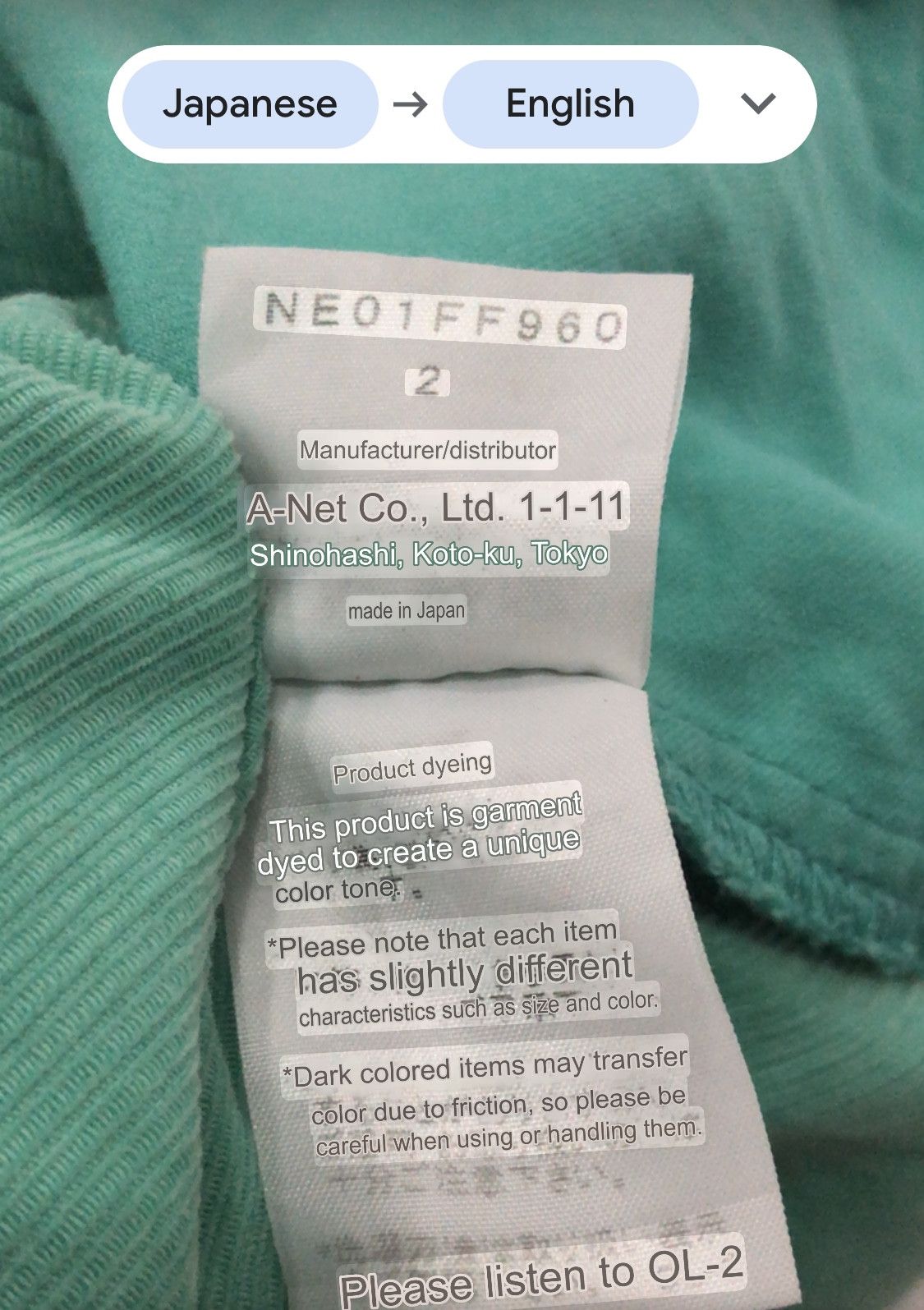 Ne-Net Vintage Nē-net Issey Miyake Style Suspender Pants Size 31" - 13 Thumbnail