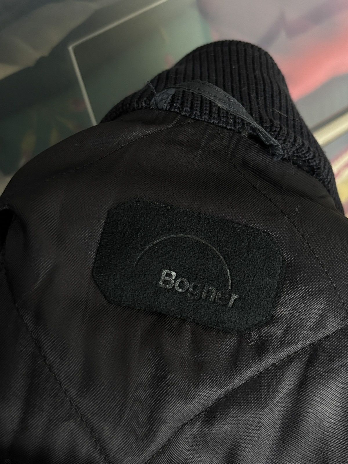 Bogner Vintage Bogner Wool Angora Boxy Bomber Jacket Size US L / EU 52-54 / 3 - 11 Thumbnail