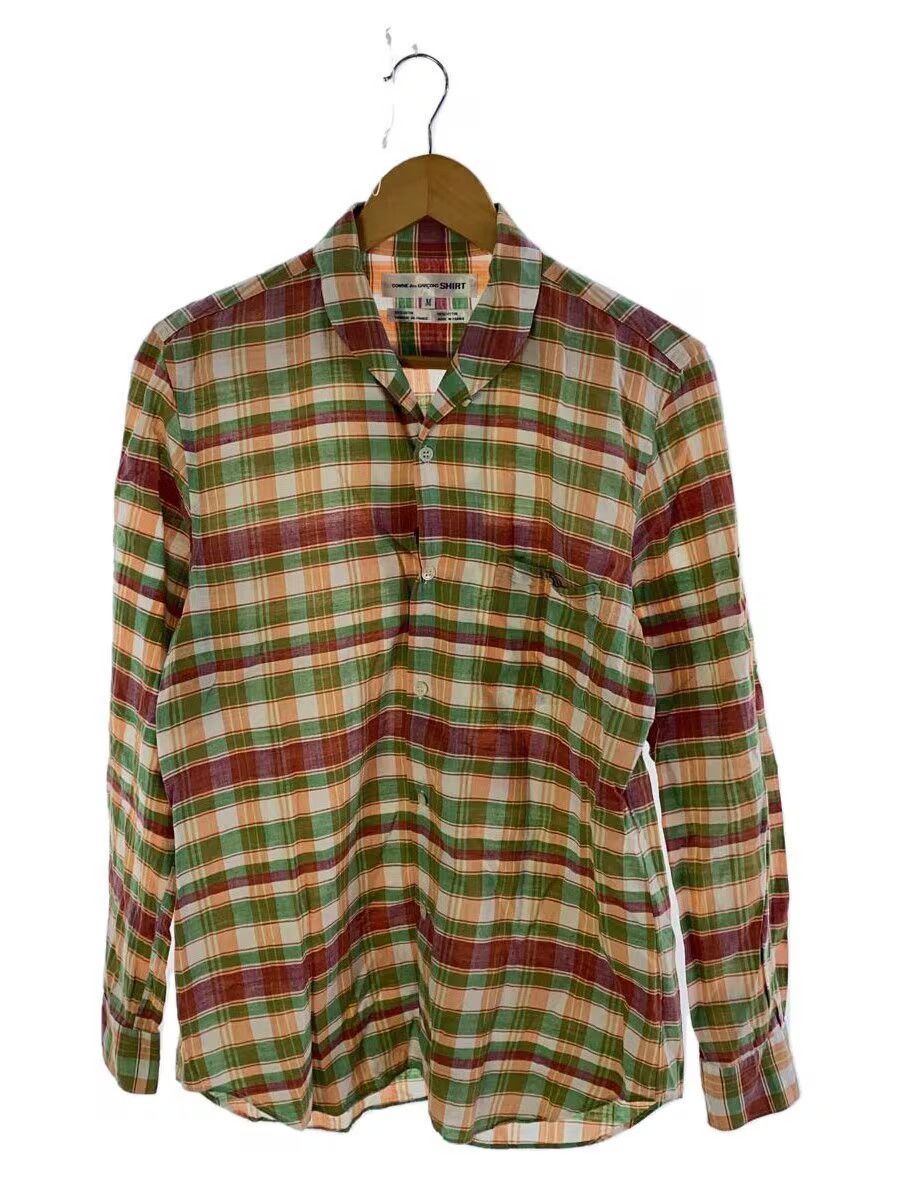 Comme des Garcons × Comme des Garcons SHIRT Check Cotton Button Shirt - Comme Des Garcons Size US M / EU 48-50 / 2 - 1 Thumbnail